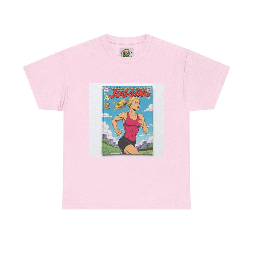 Vintage Jogging Graphic Tee, Unisex T-Shirt, Casual Wear, Gift for Athletes, Outdoor Activities, Fitness Apparel