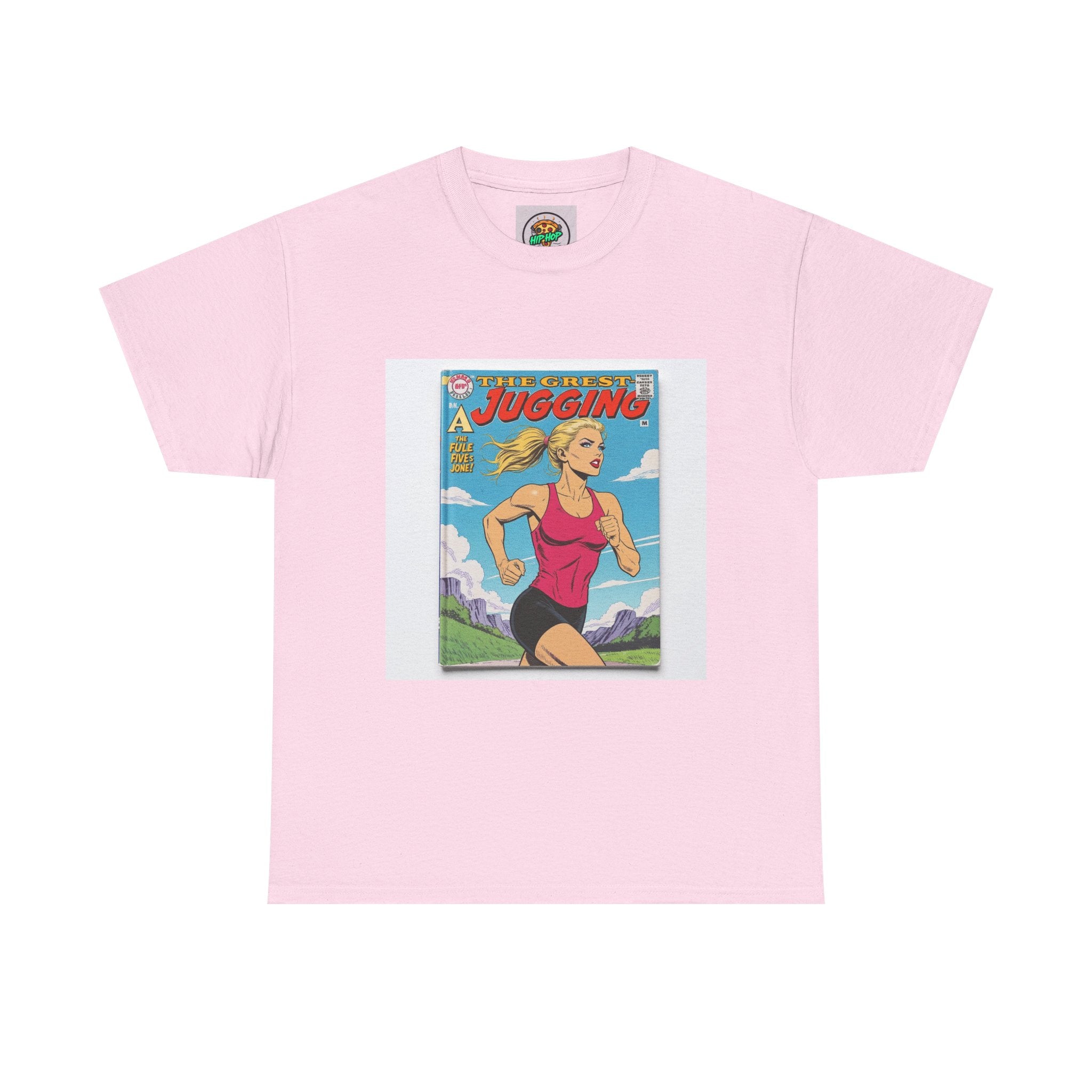 Vintage Jogging Graphic Tee, Unisex T-Shirt, Casual Wear, Gift for Athletes, Outdoor Activities, Fitness Apparel