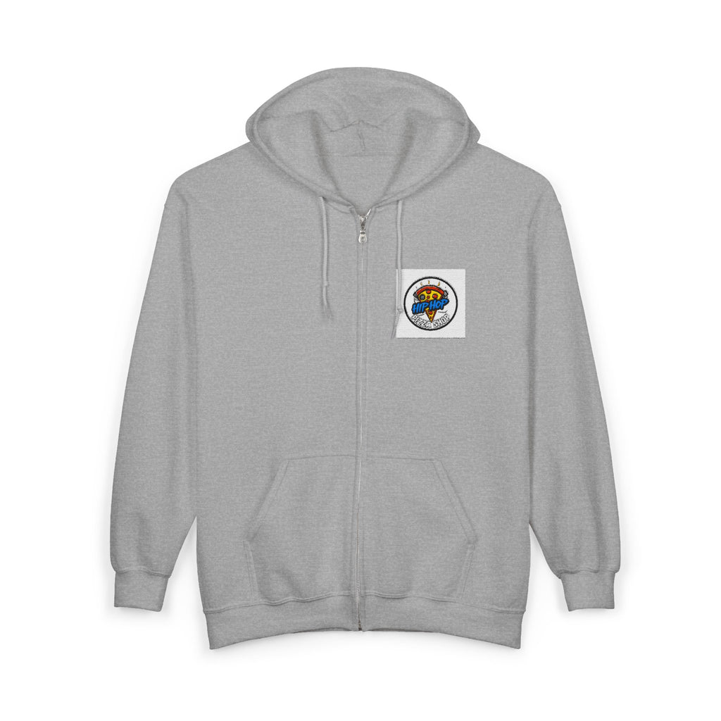 Cozy Zip-Up Hoodie - Unisex Heavy Blend Sweatshirt for Casual Relaxation, Gift for Friends, Fall Style, Outdoor Wear