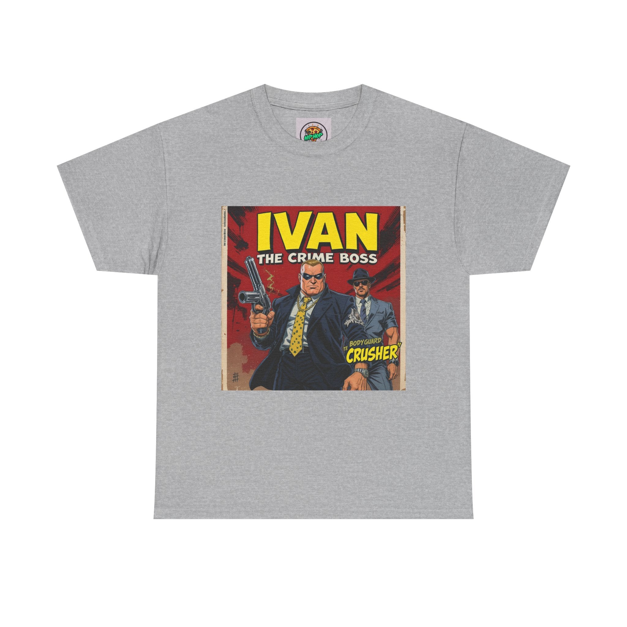 Vintage-Inspired Ivan The Crime Boss T-Shirt | Unisex Graphic Tee, Retro Wear, Streetwear, Gift for Him, Comic Art Apparel