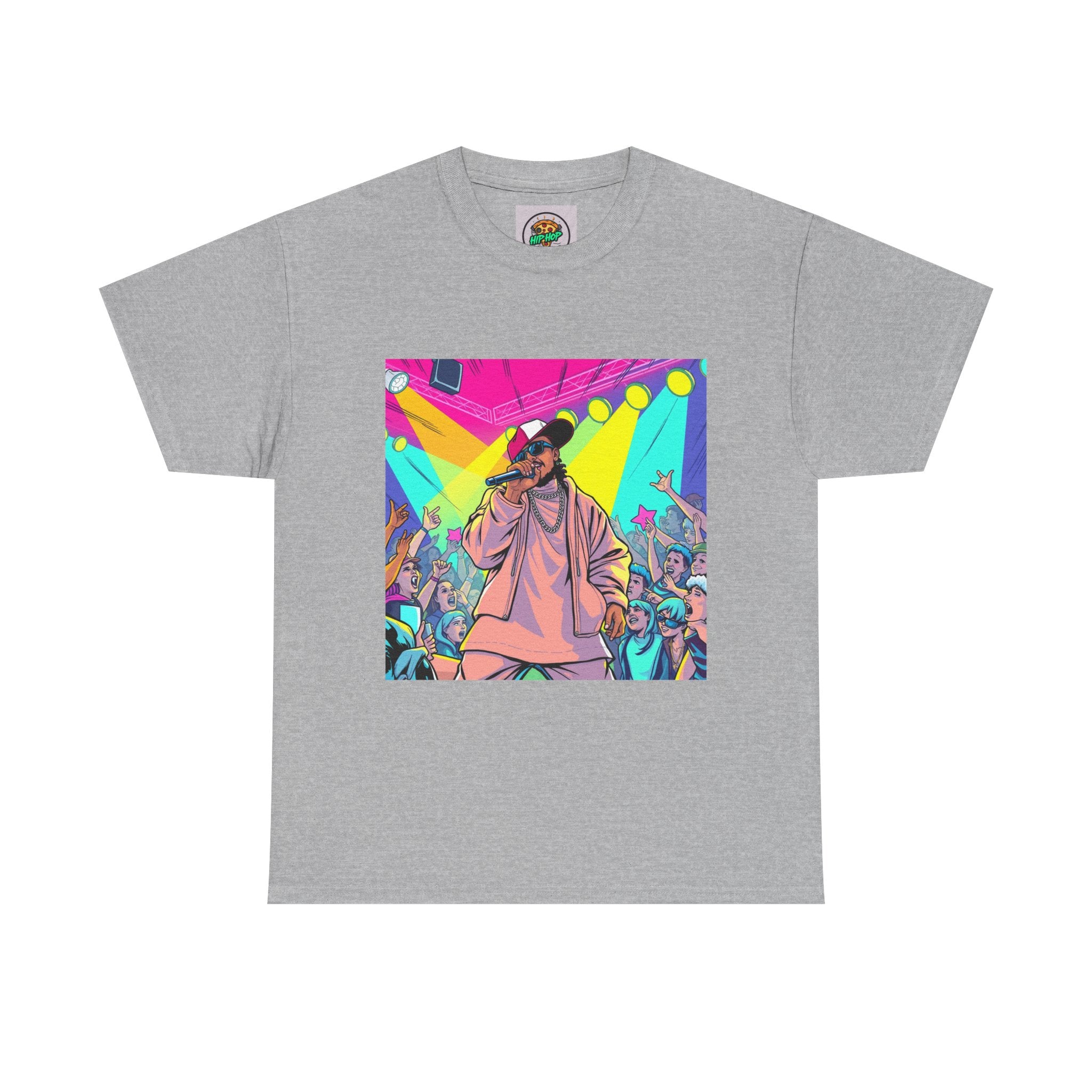 Vibrant Party Unisex Tee, Music Festival Shirt, Retro Concert T-shirt, Casual Wear, Gift for Music Lovers