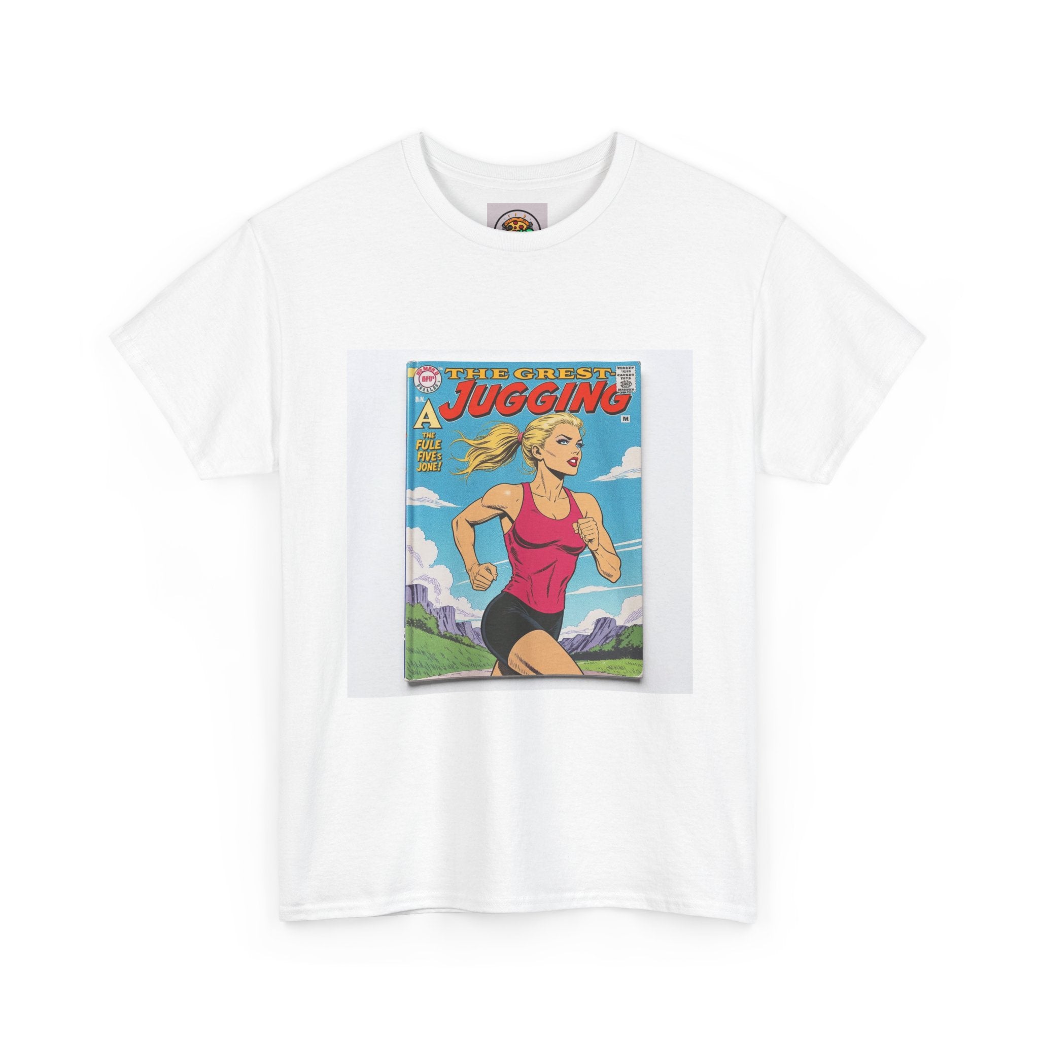 Vintage Jogging Graphic Tee, Unisex T-Shirt, Casual Wear, Gift for Athletes, Outdoor Activities, Fitness Apparel