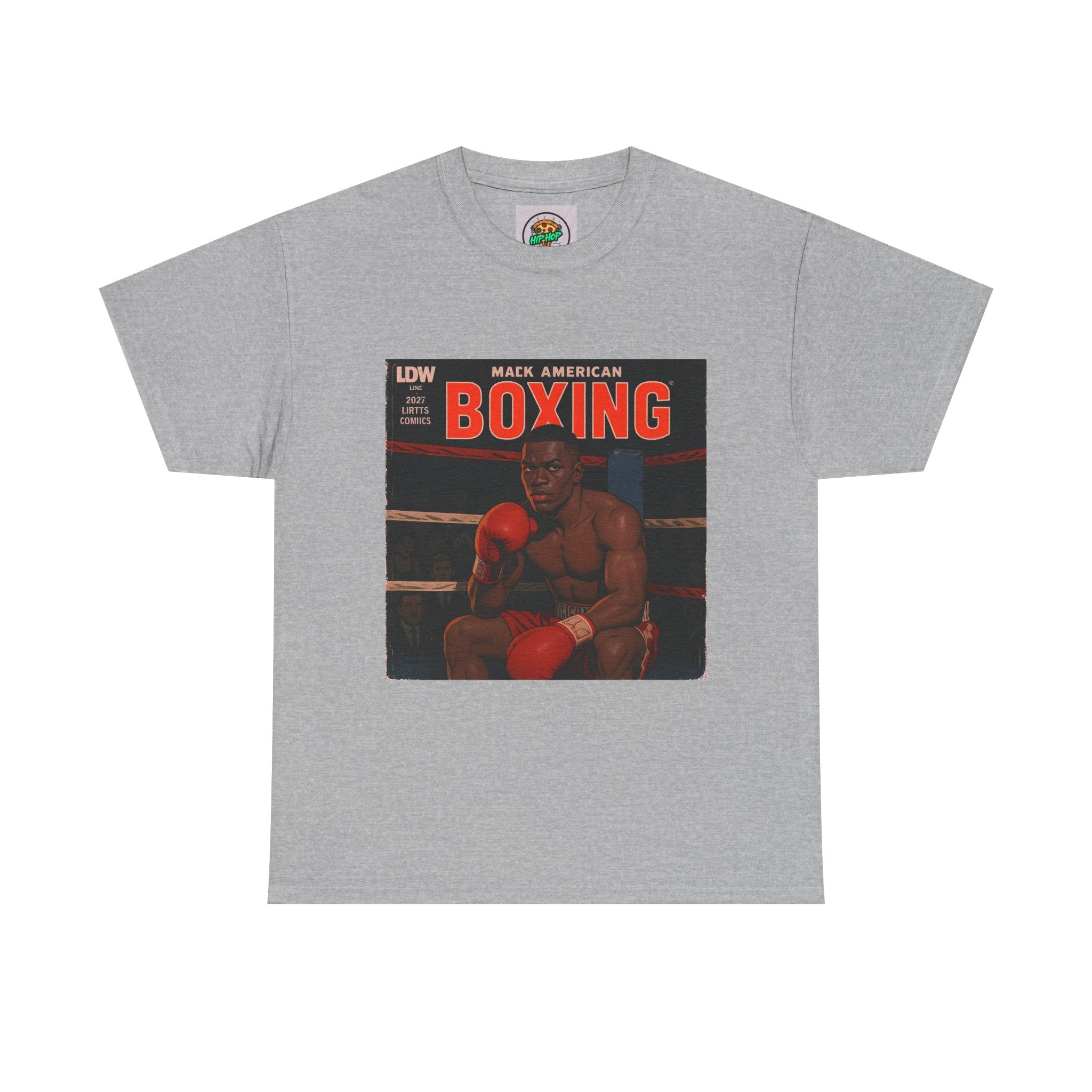 Vintage Boxing Tee, Retro Sports T-Shirt, Unisex Heavy Cotton Tee, Perfect Gift for Sports Lovers, Workout Apparel, Boxing Fan Shirt