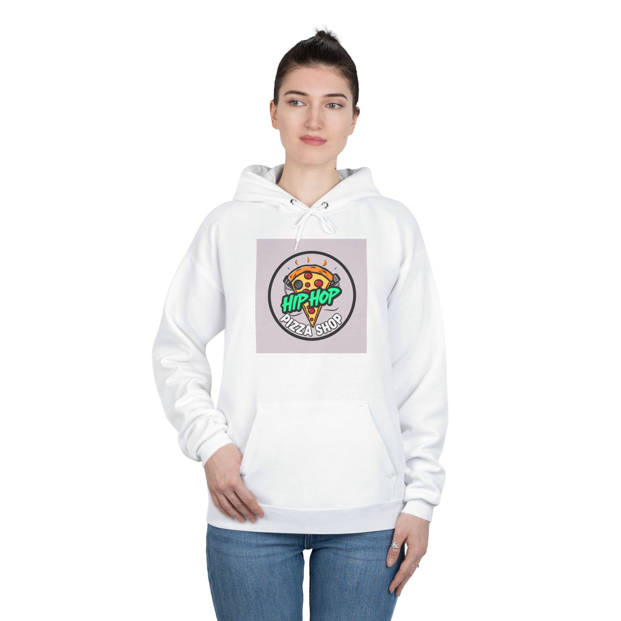 Hip Hop EcoSmart Pullover Hoodie - Unisex Sweatshirt for Music Lovers, Street Style, Cozy Wear, Gift Idea