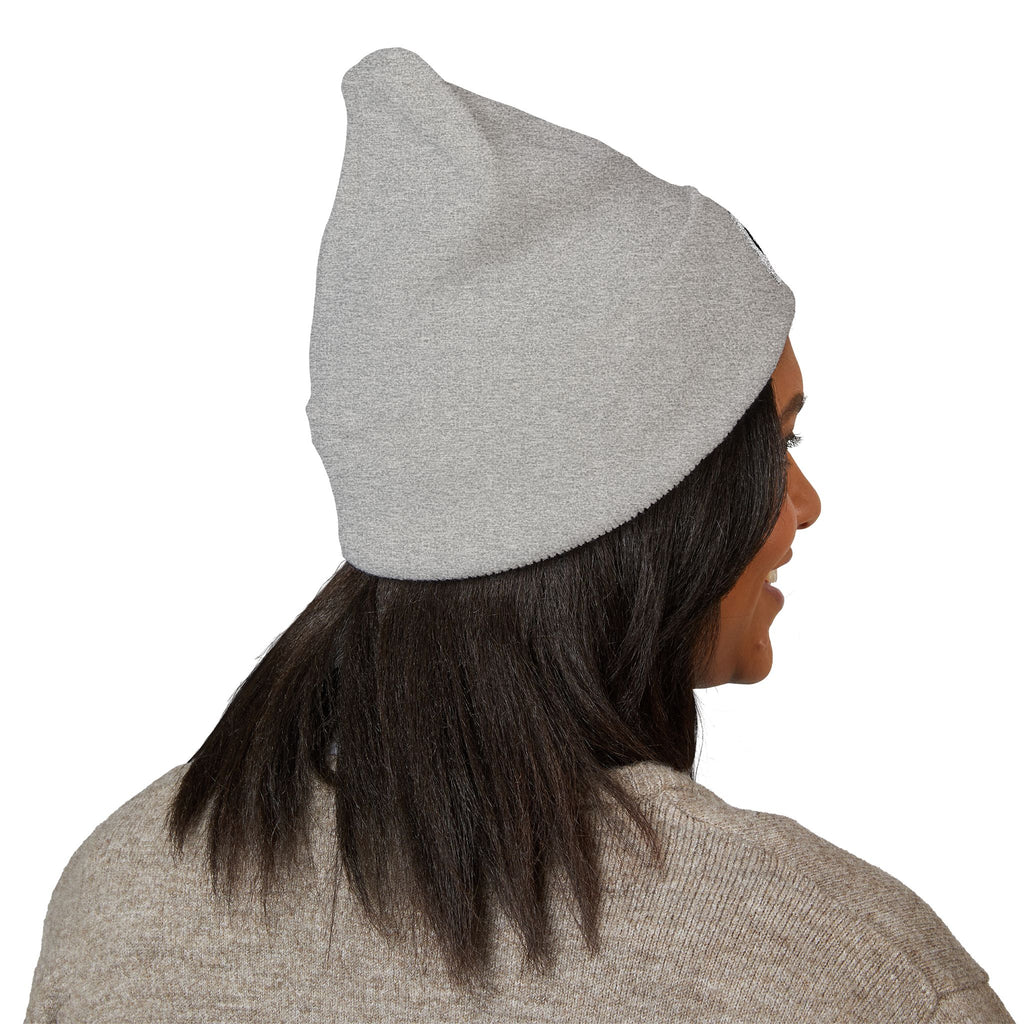 Embroidered Classic Cuffed Beanie, Cozy Winter Hat, Stylish Gift for Her, Cute Embroidery Beanie, Trendy Knit Cap