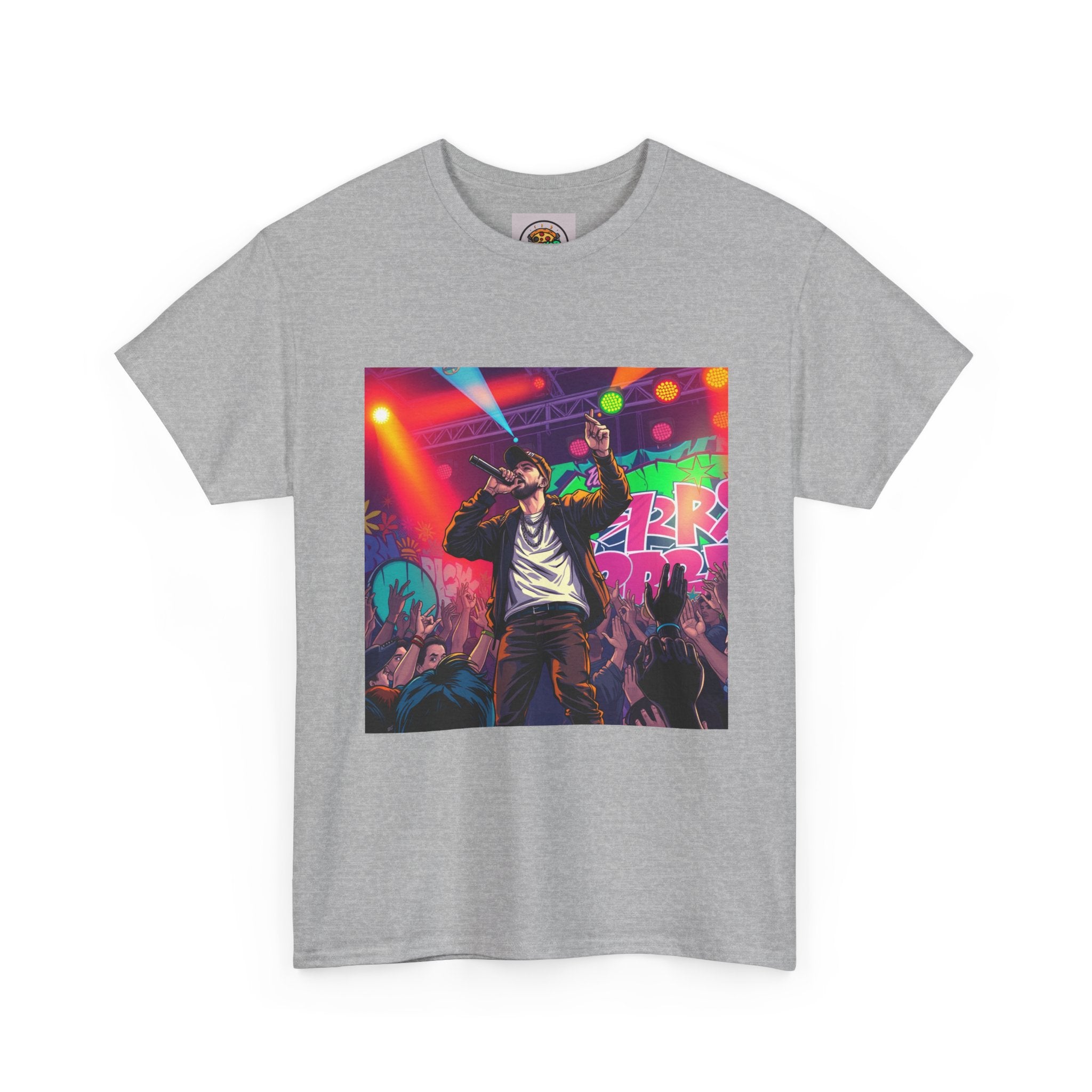 Vibrant Concert Tee, Music Lover Gift, Unisex Graphic T-Shirt, Festival Wear, Streetwear Style, Merch for Events