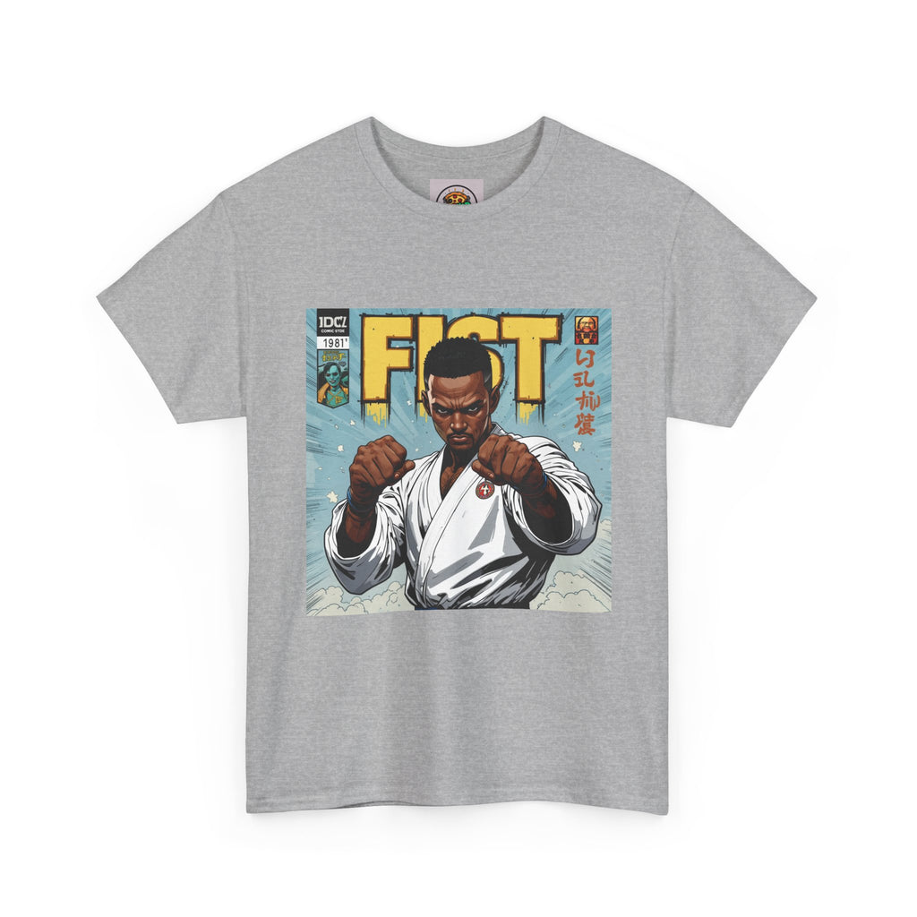 Martial Arts Graphic Tee, Unisex Heavy Cotton Tee, Fitness Apparel, Karate Shirt, Gift for Martial Arts Lovers