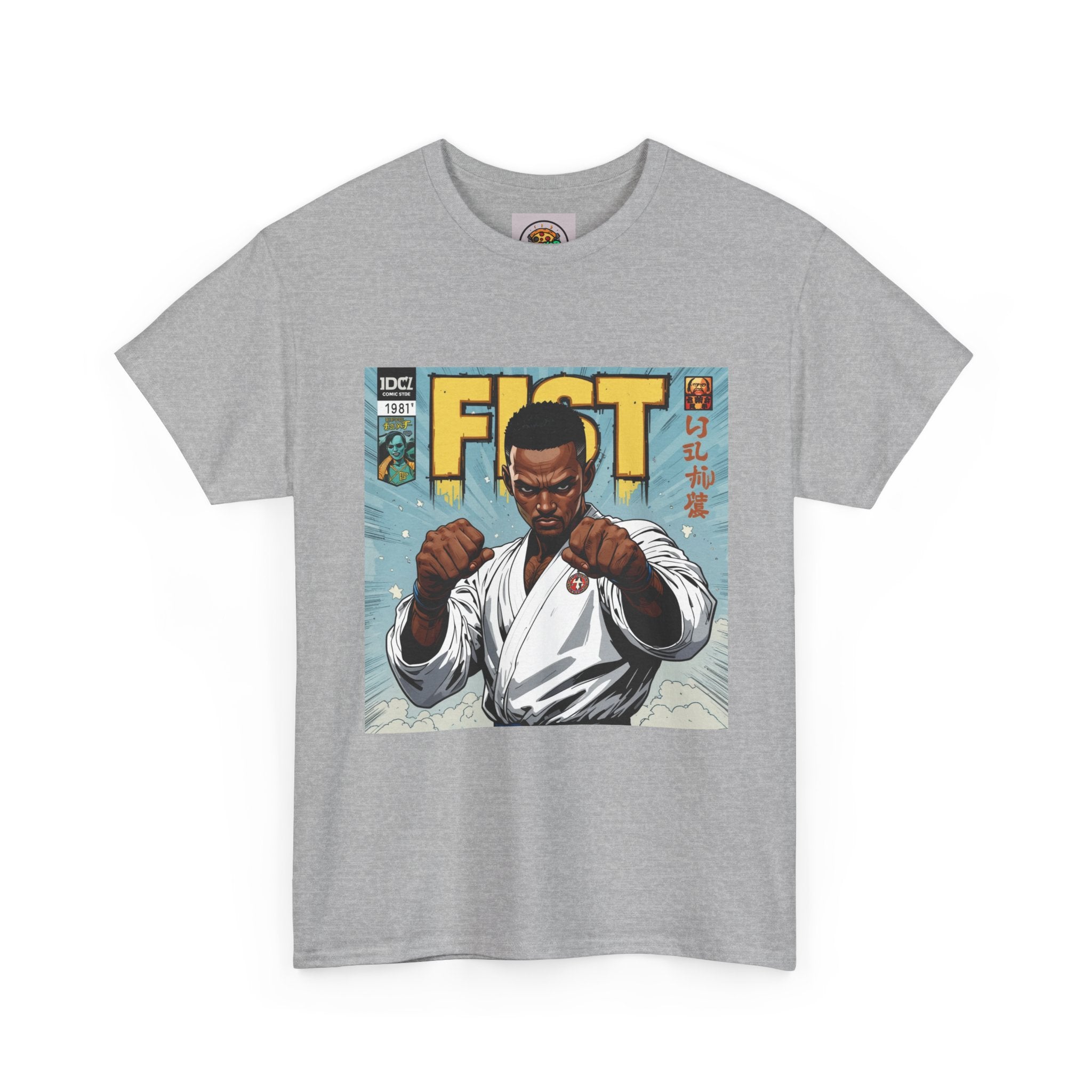 Martial Arts Graphic Tee, Unisex Heavy Cotton Tee, Fitness Apparel, Karate Shirt, Gift for Martial Arts Lovers