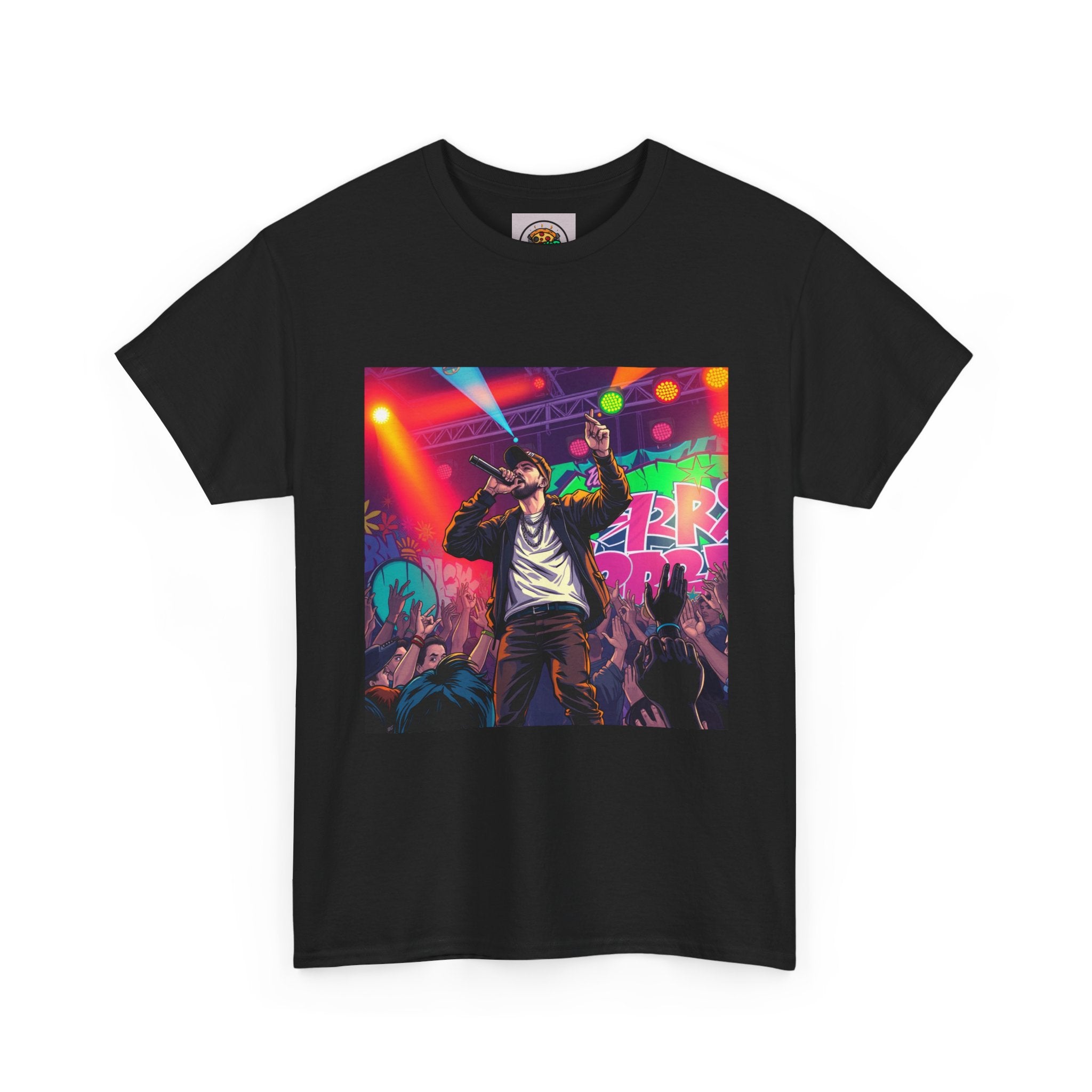 Vibrant Concert Tee, Music Lover Gift, Unisex Graphic T-Shirt, Festival Wear, Streetwear Style, Merch for Events
