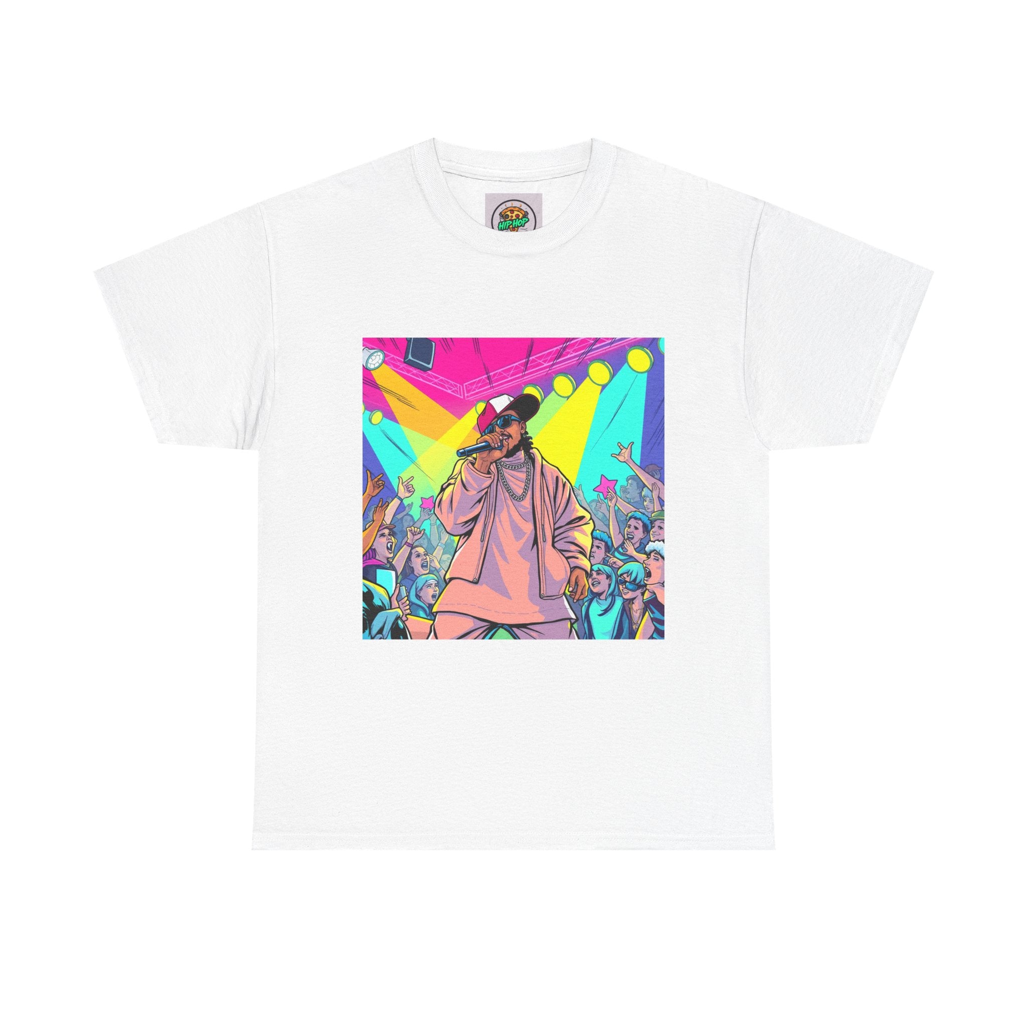 Vibrant Party Unisex Tee, Music Festival Shirt, Retro Concert T-shirt, Casual Wear, Gift for Music Lovers