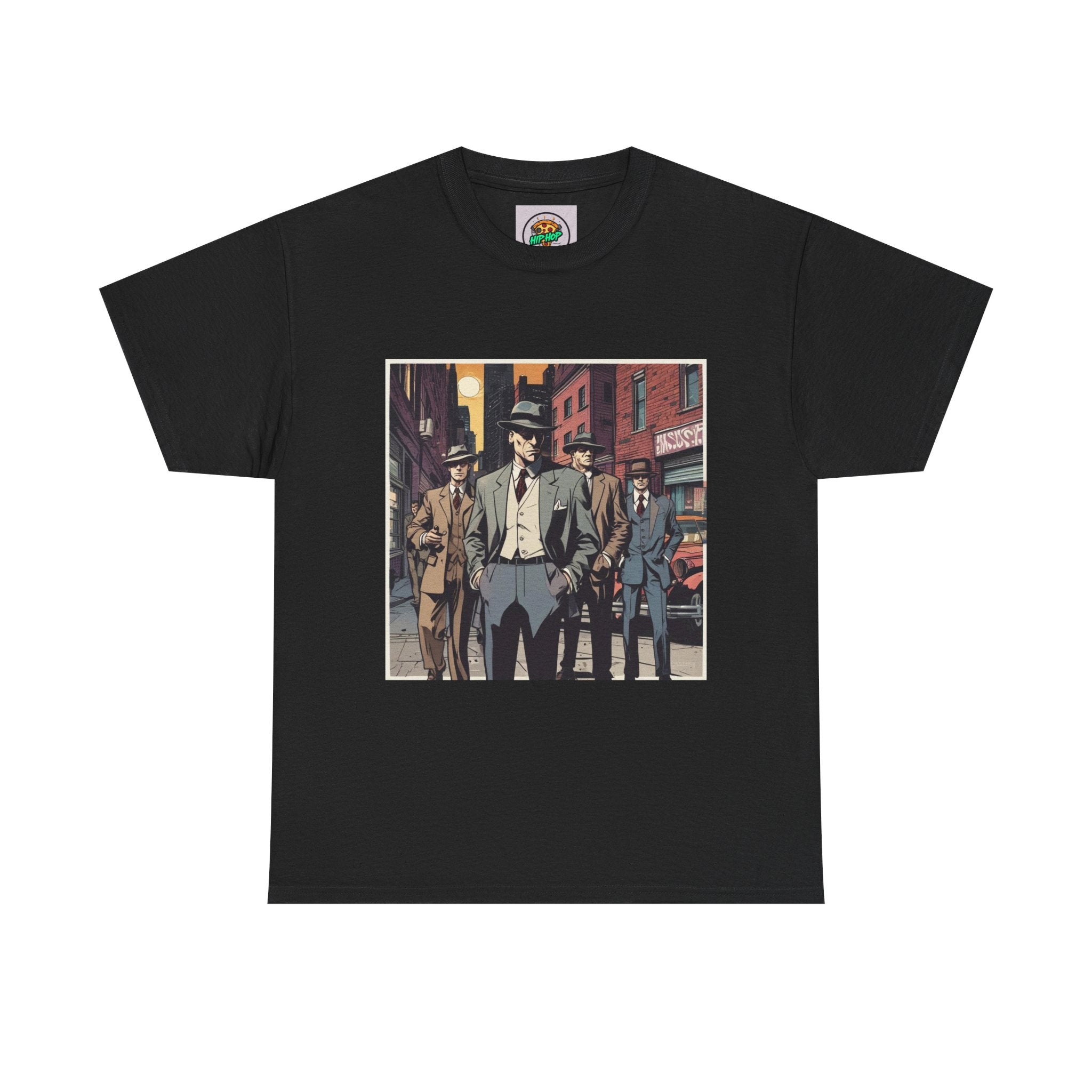 Urban Vintage Graphic Tee, Unisex Heavy Cotton Tee, Retro Fashion Shirt, Graphic Art Tee, Street Style Apparel, Casual Wear