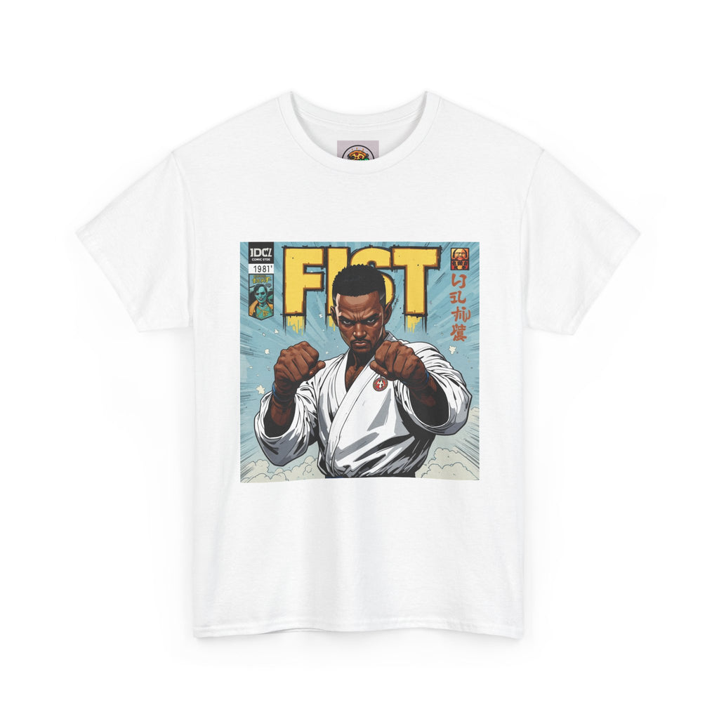 Martial Arts Graphic Tee, Unisex Heavy Cotton Tee, Fitness Apparel, Karate Shirt, Gift for Martial Arts Lovers