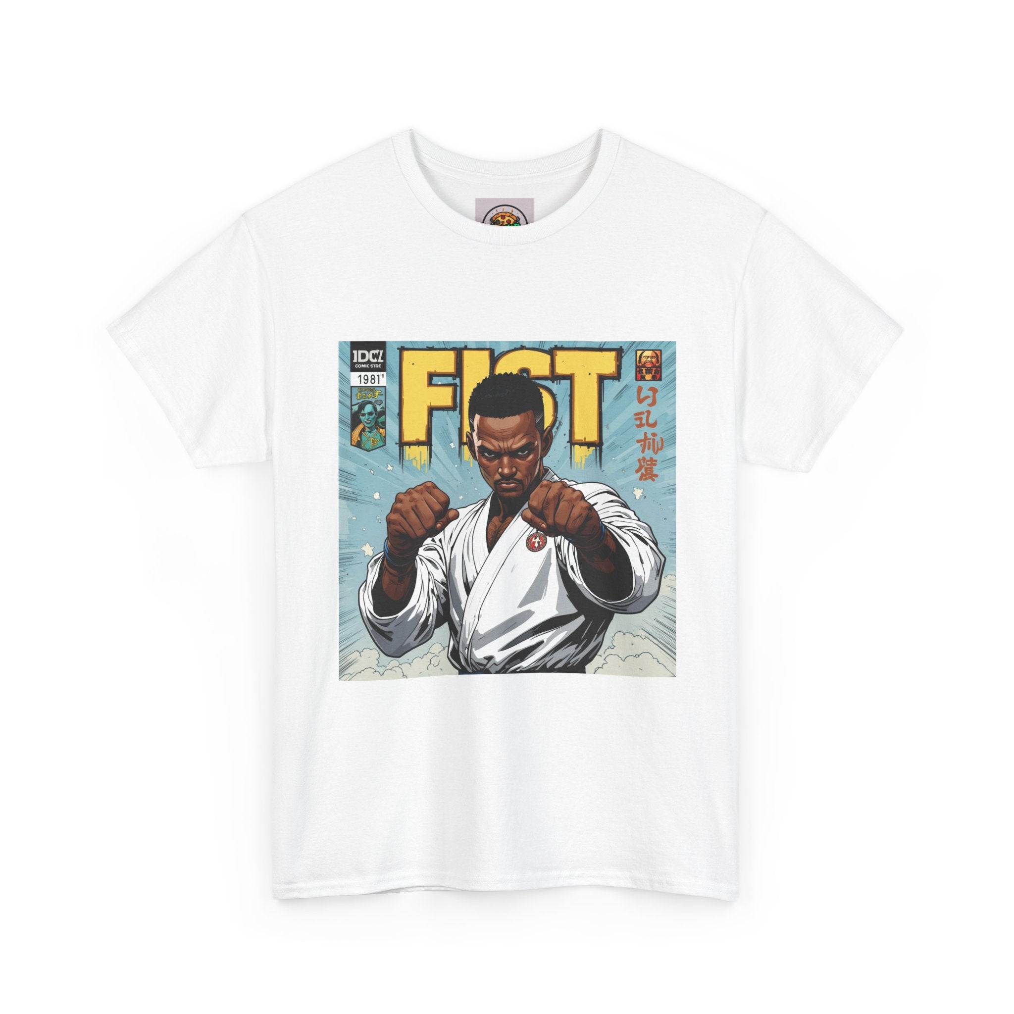 Martial Arts Graphic Tee, Unisex Heavy Cotton Tee, Fitness Apparel, Karate Shirt, Gift for Martial Arts Lovers