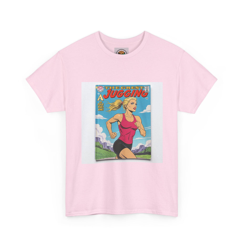 Vintage Jogging Graphic Tee, Unisex T-Shirt, Casual Wear, Gift for Athletes, Outdoor Activities, Fitness Apparel