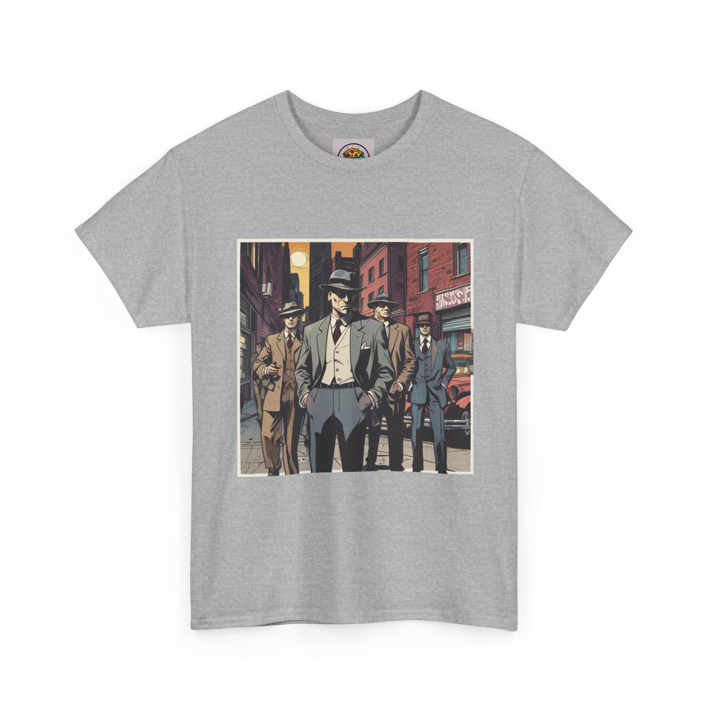 Urban Vintage Graphic Tee, Unisex Heavy Cotton Tee, Retro Fashion Shirt, Graphic Art Tee, Street Style Apparel, Casual Wear