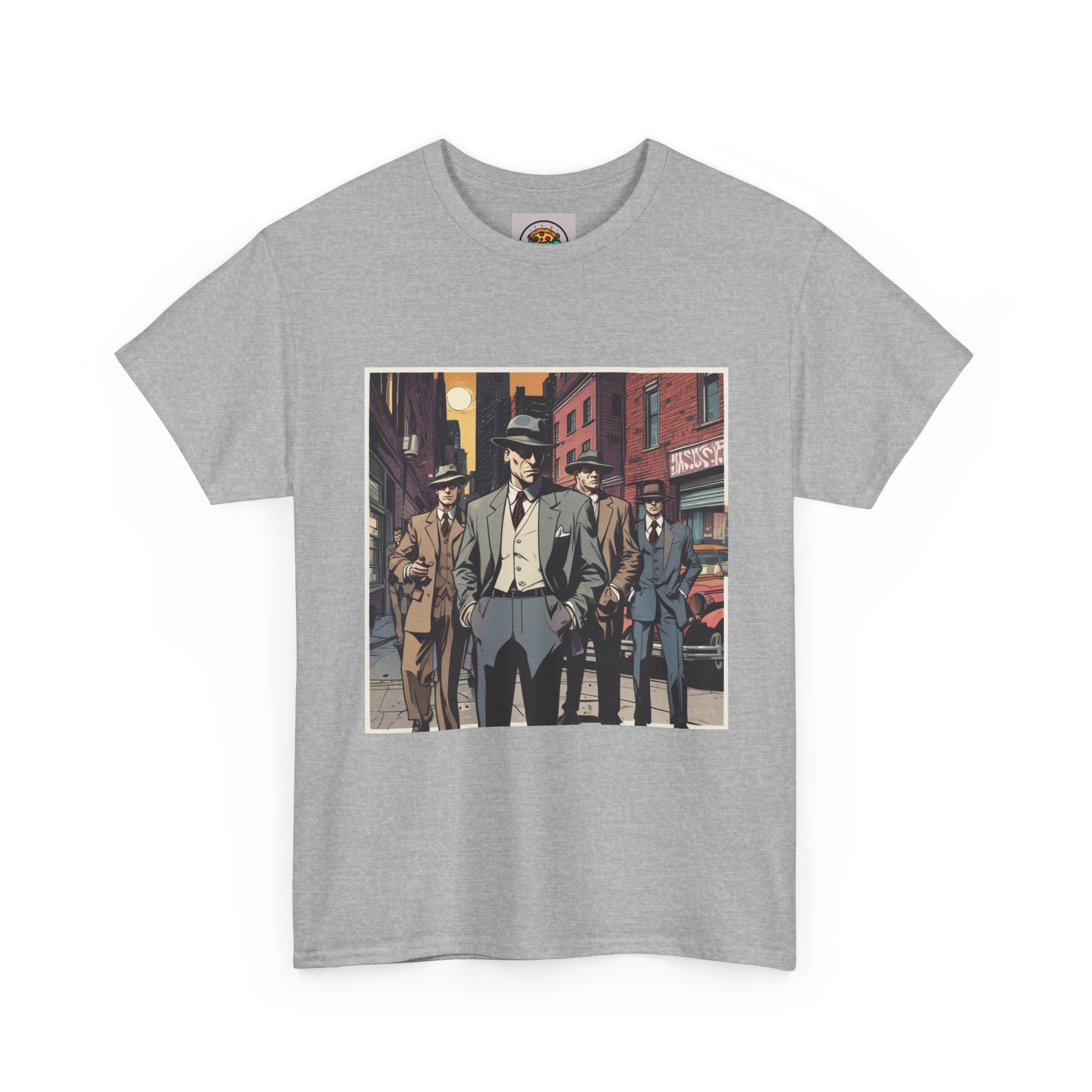 Urban Vintage Graphic Tee, Unisex Heavy Cotton Tee, Retro Fashion Shirt, Graphic Art Tee, Street Style Apparel, Casual Wear
