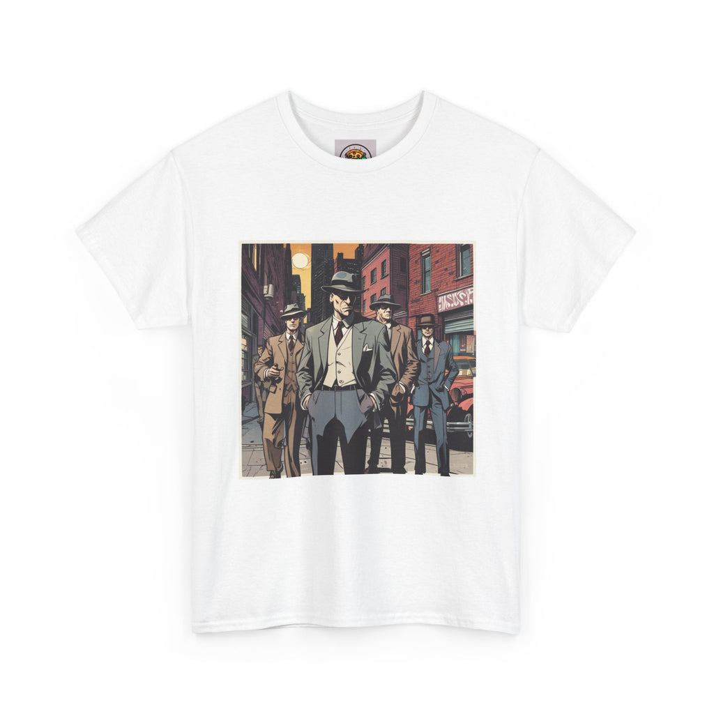 Urban Vintage Graphic Tee, Unisex Heavy Cotton Tee, Retro Fashion Shirt, Graphic Art Tee, Street Style Apparel, Casual Wear