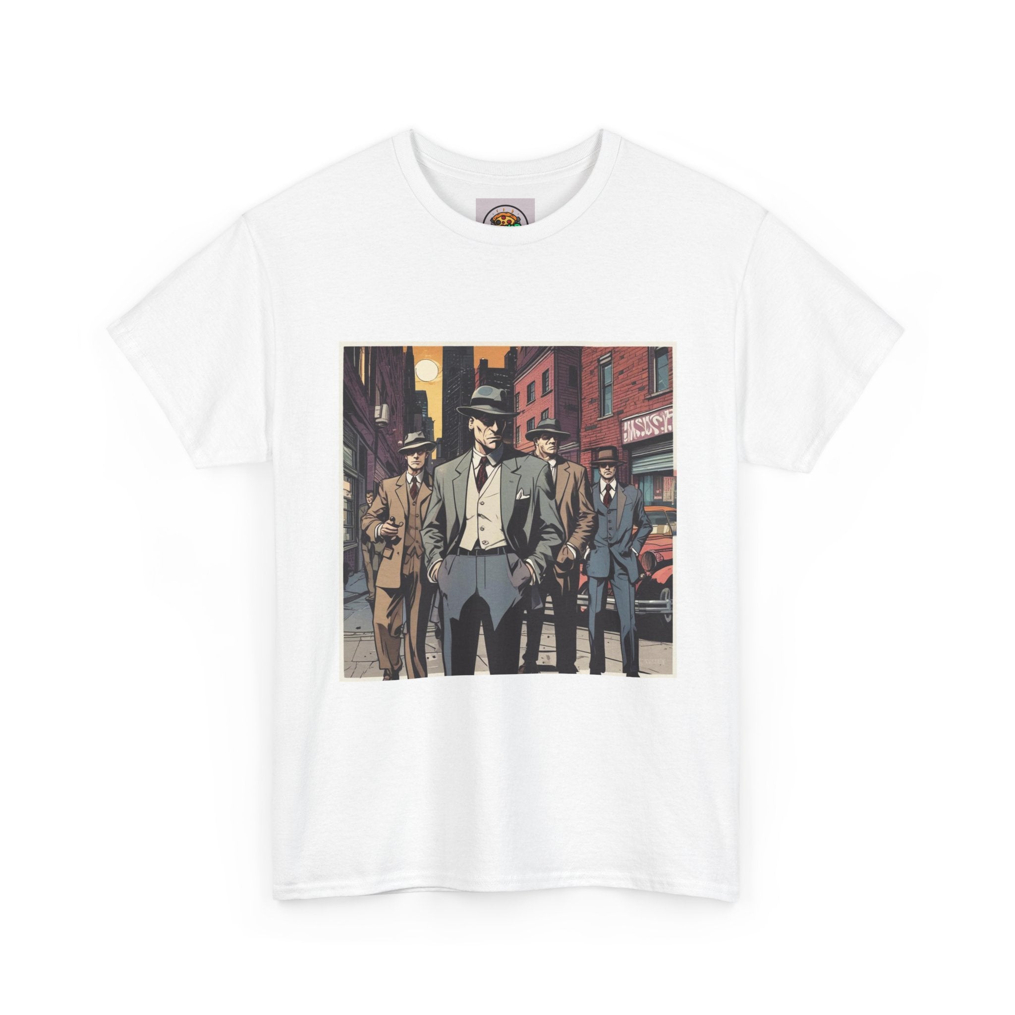 Urban Vintage Graphic Tee, Unisex Heavy Cotton Tee, Retro Fashion Shirt, Graphic Art Tee, Street Style Apparel, Casual Wear