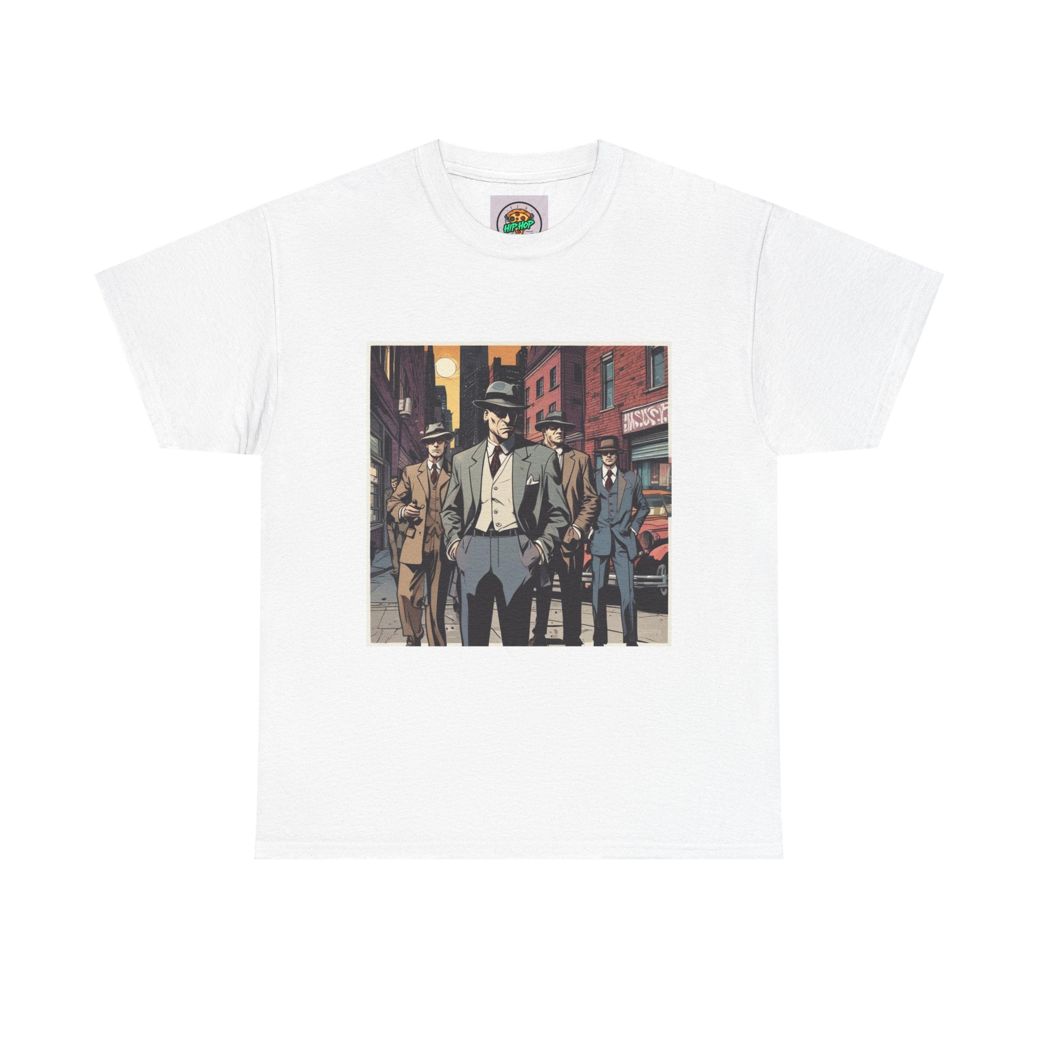Urban Vintage Graphic Tee, Unisex Heavy Cotton Tee, Retro Fashion Shirt, Graphic Art Tee, Street Style Apparel, Casual Wear