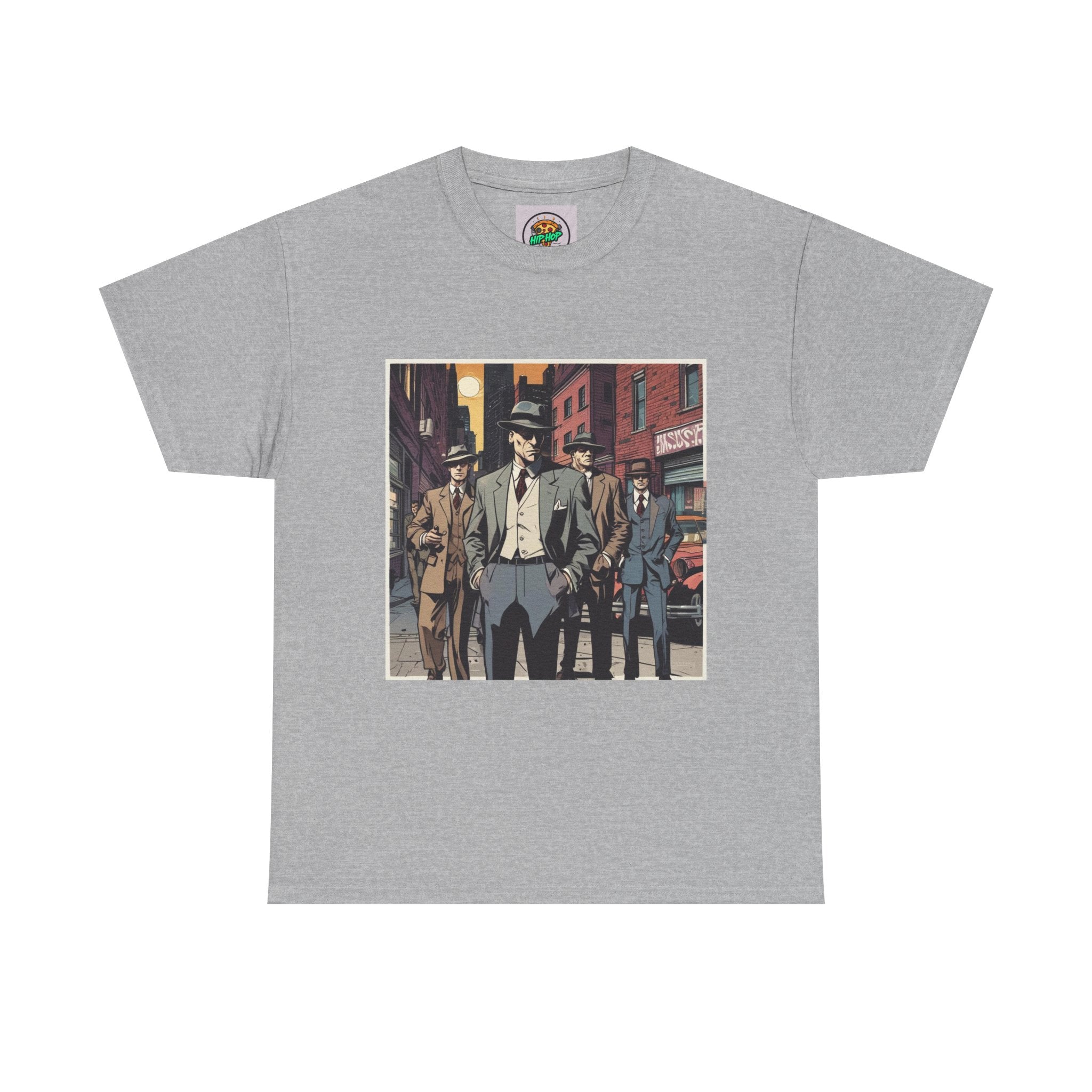 Urban Vintage Graphic Tee, Unisex Heavy Cotton Tee, Retro Fashion Shirt, Graphic Art Tee, Street Style Apparel, Casual Wear