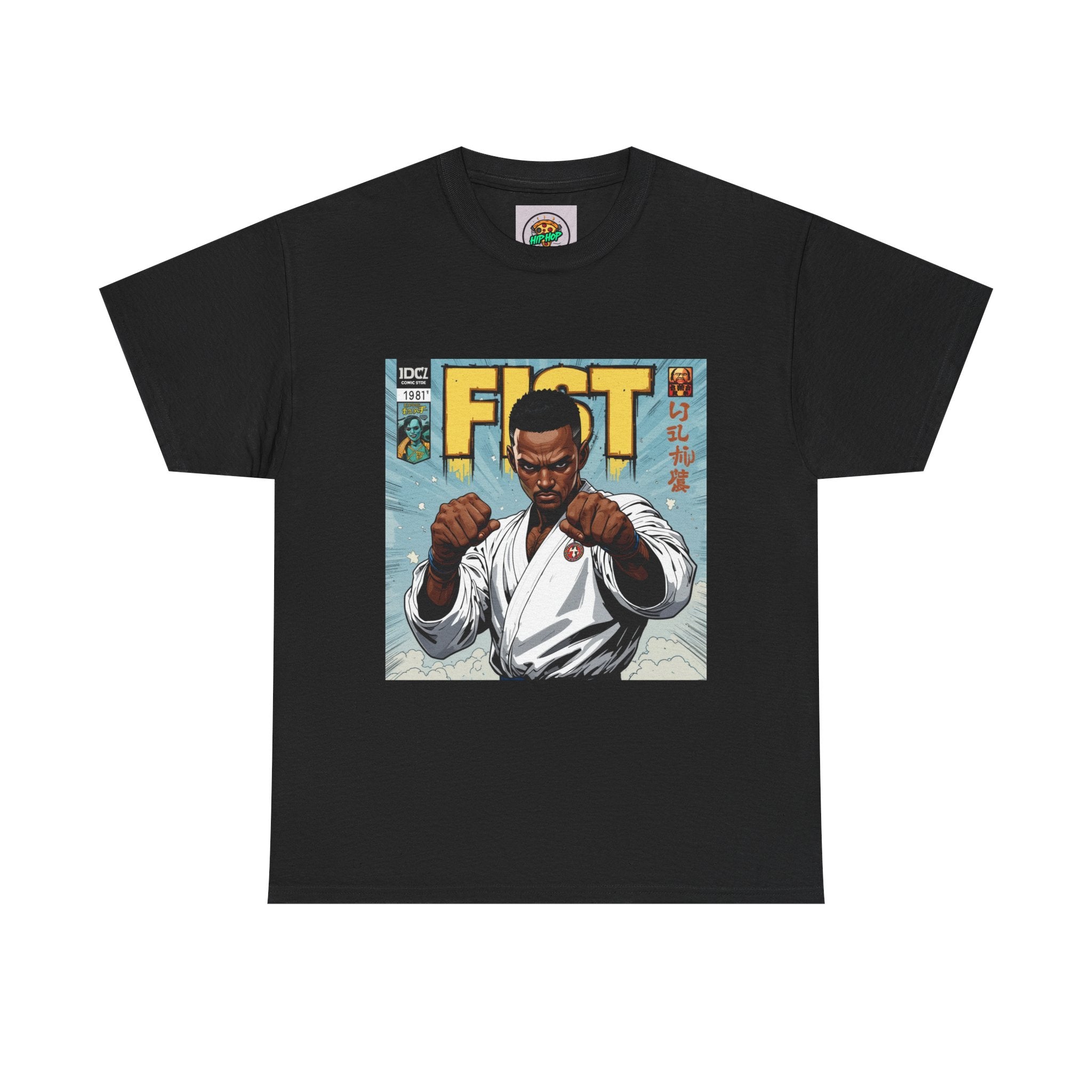Martial Arts Graphic Tee, Unisex Heavy Cotton Tee, Fitness Apparel, Karate Shirt, Gift for Martial Arts Lovers