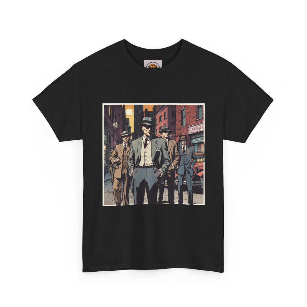 Urban Vintage Graphic Tee, Unisex Heavy Cotton Tee, Retro Fashion Shirt, Graphic Art Tee, Street Style Apparel, Casual Wear