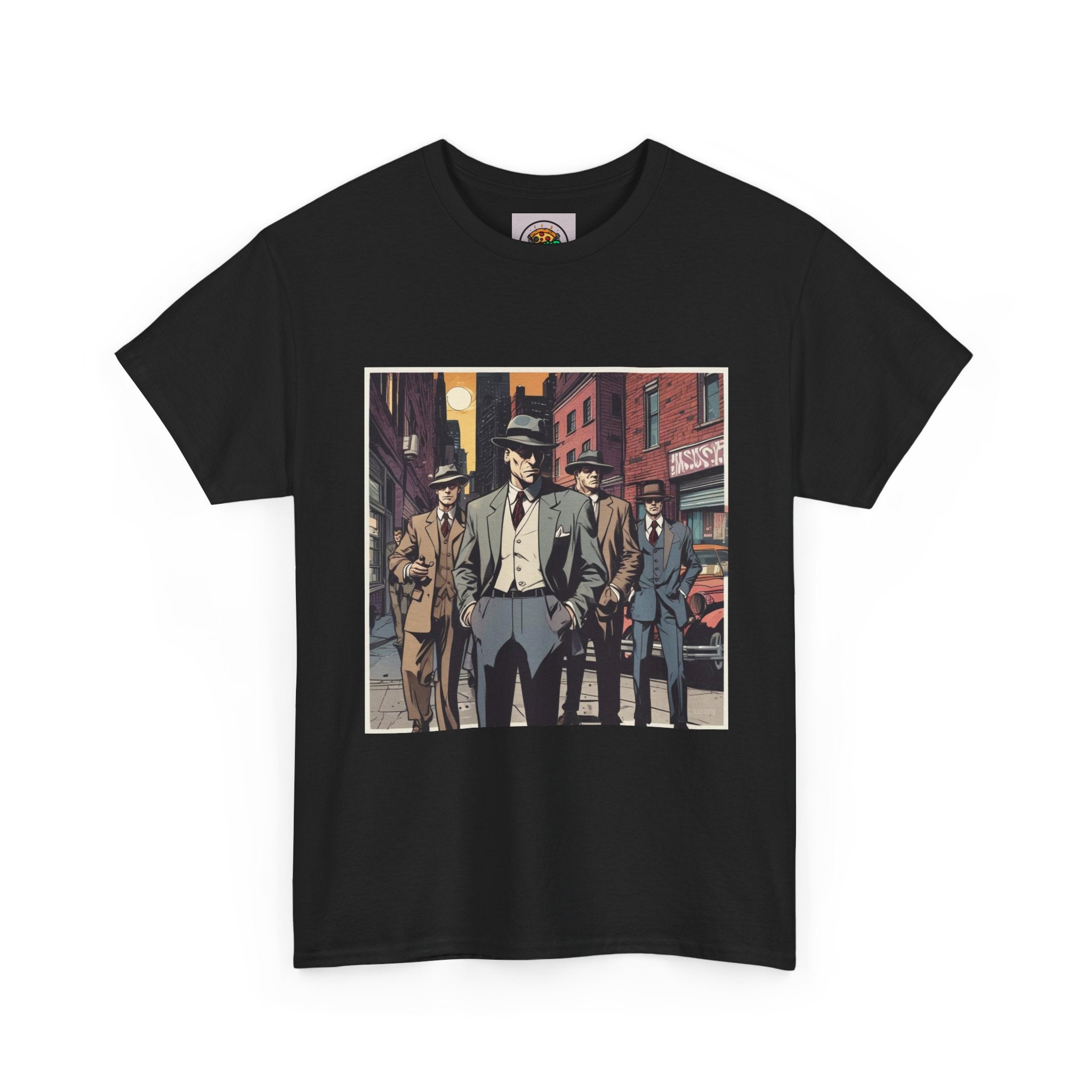 Urban Vintage Graphic Tee, Unisex Heavy Cotton Tee, Retro Fashion Shirt, Graphic Art Tee, Street Style Apparel, Casual Wear