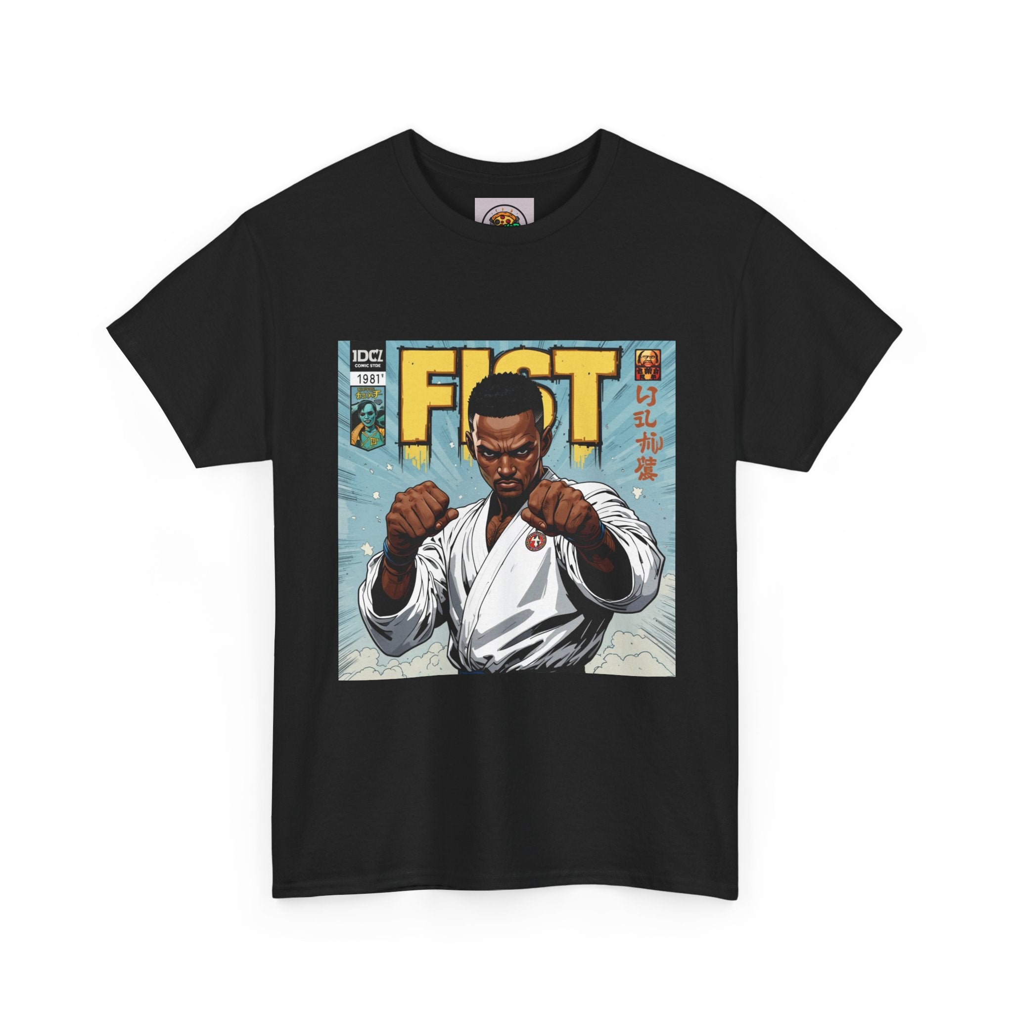 Martial Arts Graphic Tee, Unisex Heavy Cotton Tee, Fitness Apparel, Karate Shirt, Gift for Martial Arts Lovers