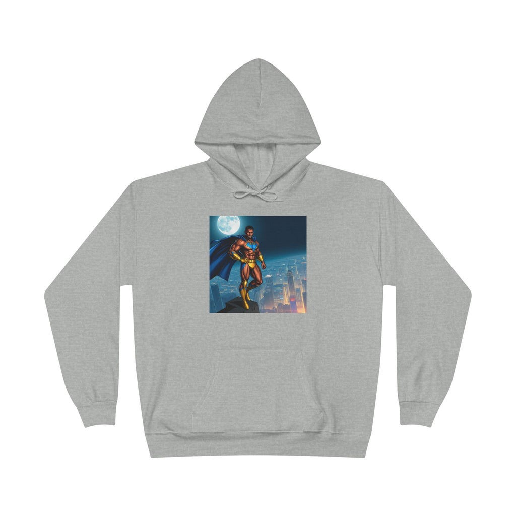 Heroic Eco-Friendly Hoodie, Unisex Pullover, Perfect for Comic Fans and Gift, Celebrate Creativity