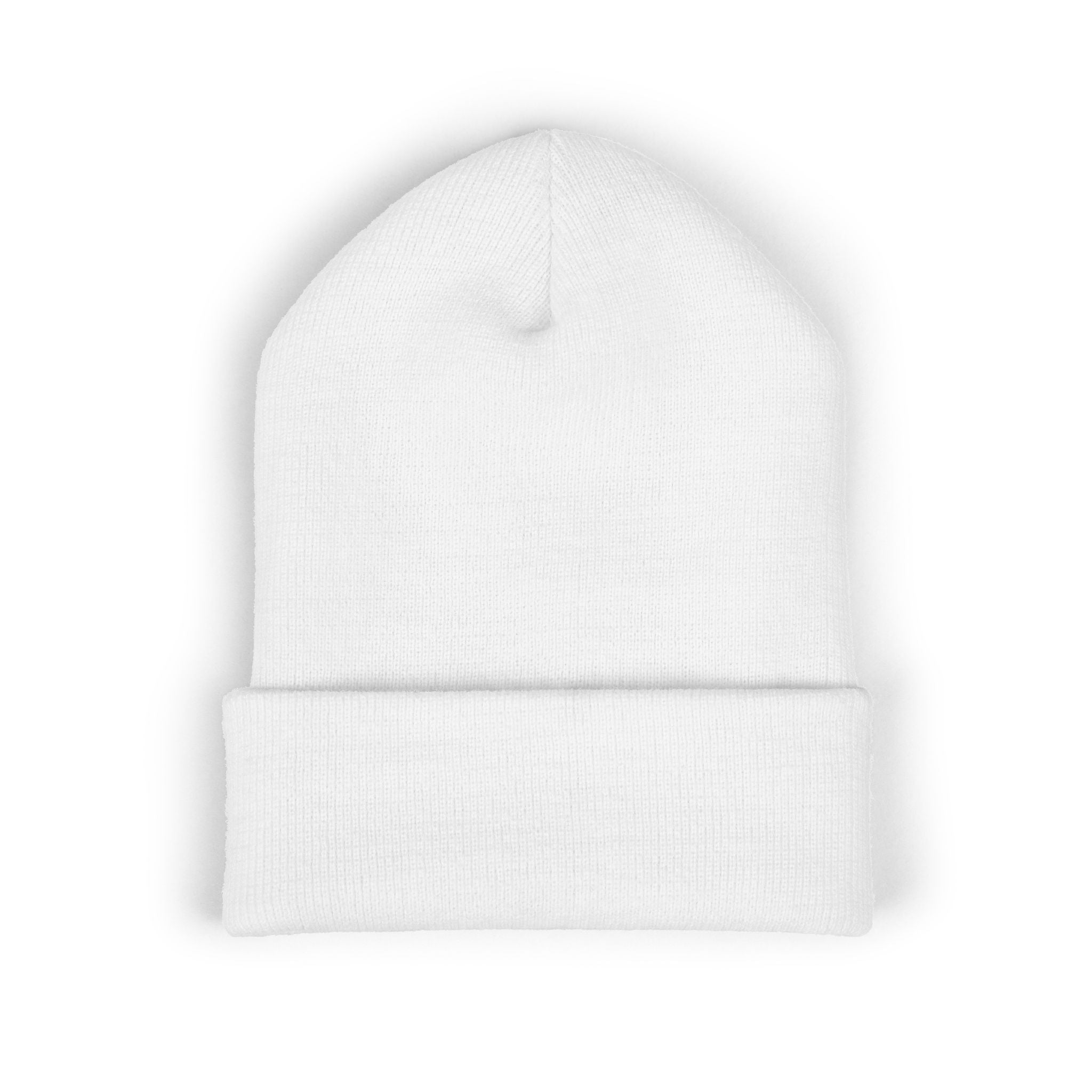 Embroidered Classic Cuffed Beanie, Cozy Winter Hat, Stylish Gift for Her, Cute Embroidery Beanie, Trendy Knit Cap