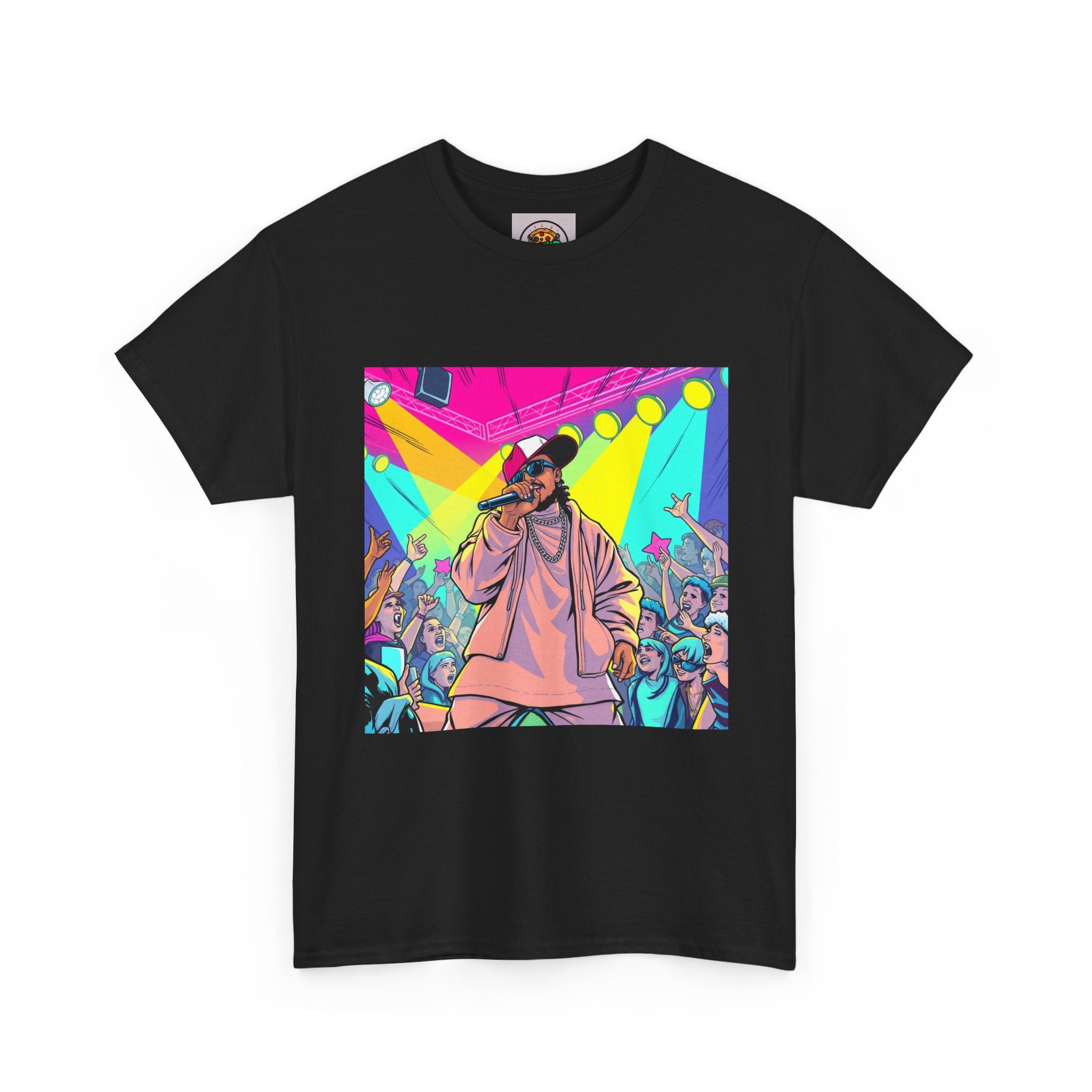 Vibrant Party Unisex Tee, Music Festival Shirt, Retro Concert T-shirt, Casual Wear, Gift for Music Lovers