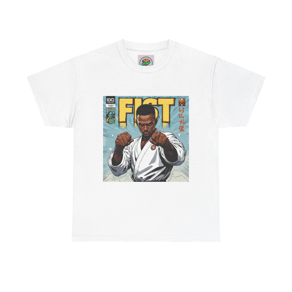 Martial Arts Graphic Tee, Unisex Heavy Cotton Tee, Fitness Apparel, Karate Shirt, Gift for Martial Arts Lovers