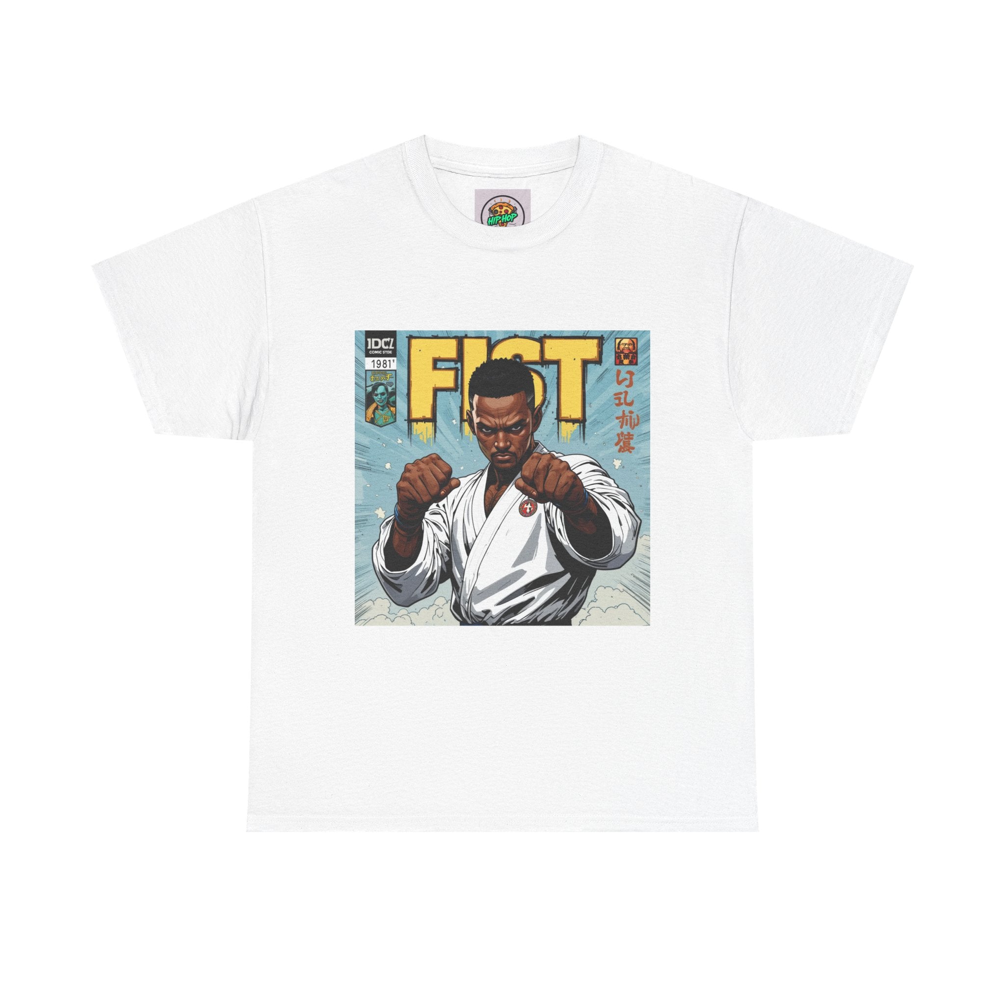 Martial Arts Graphic Tee, Unisex Heavy Cotton Tee, Fitness Apparel, Karate Shirt, Gift for Martial Arts Lovers