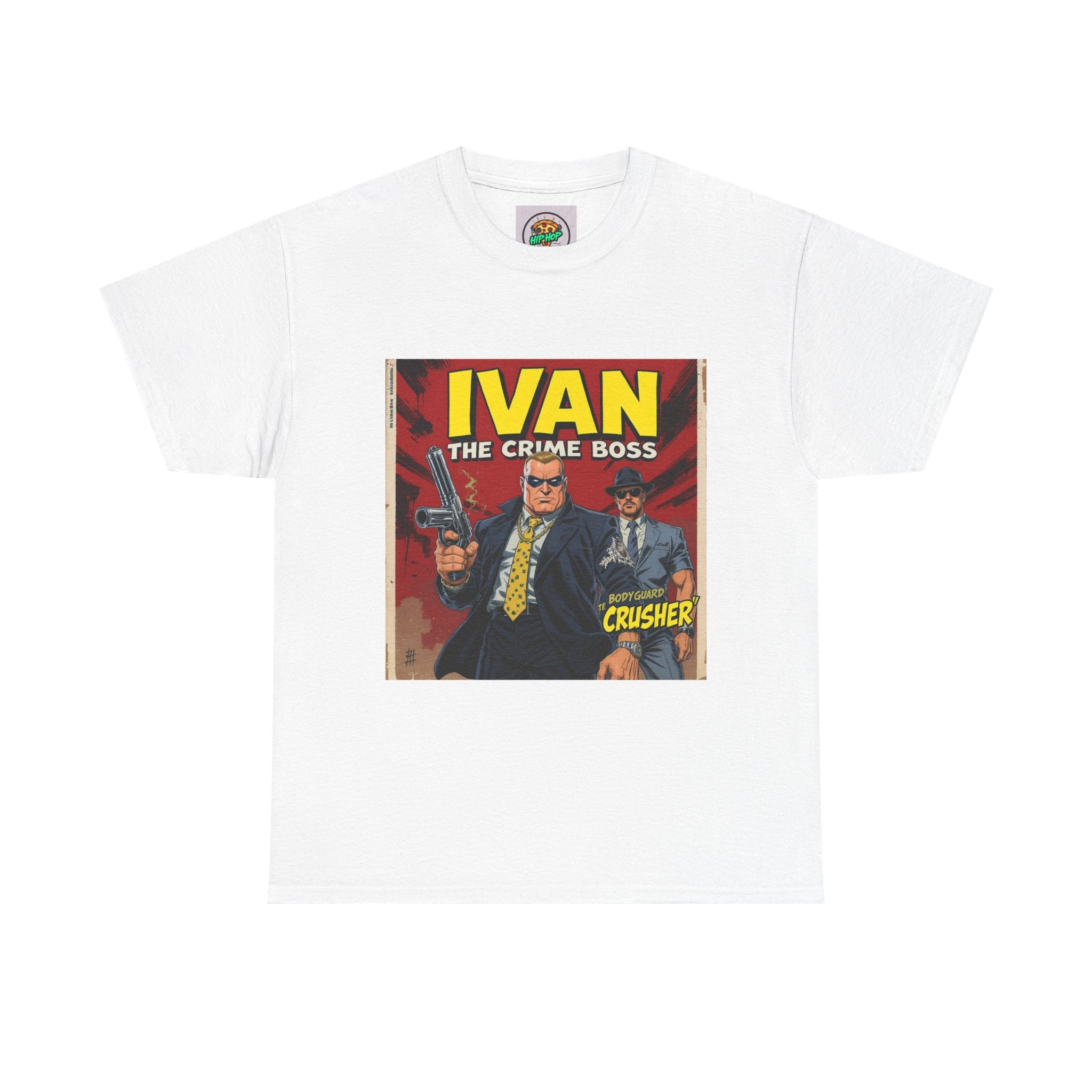 Vintage-Inspired Ivan The Crime Boss T-Shirt | Unisex Graphic Tee, Retro Wear, Streetwear, Gift for Him, Comic Art Apparel