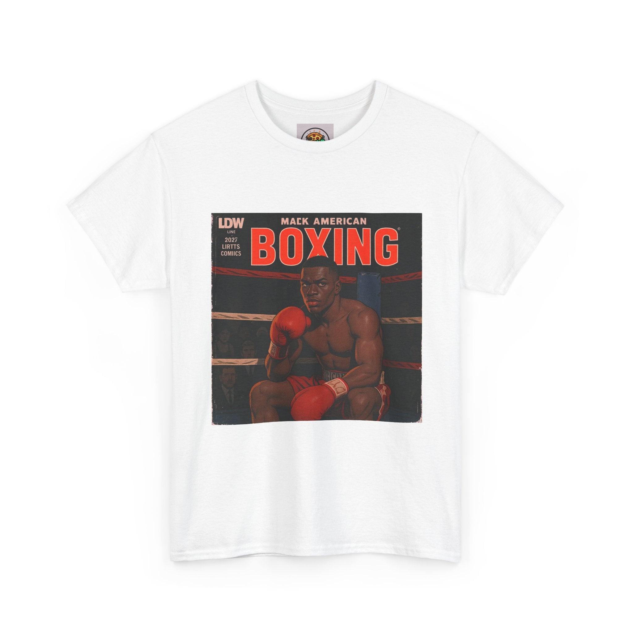 Vintage Boxing Tee, Retro Sports T-Shirt, Unisex Heavy Cotton Tee, Perfect Gift for Sports Lovers, Workout Apparel, Boxing Fan Shirt