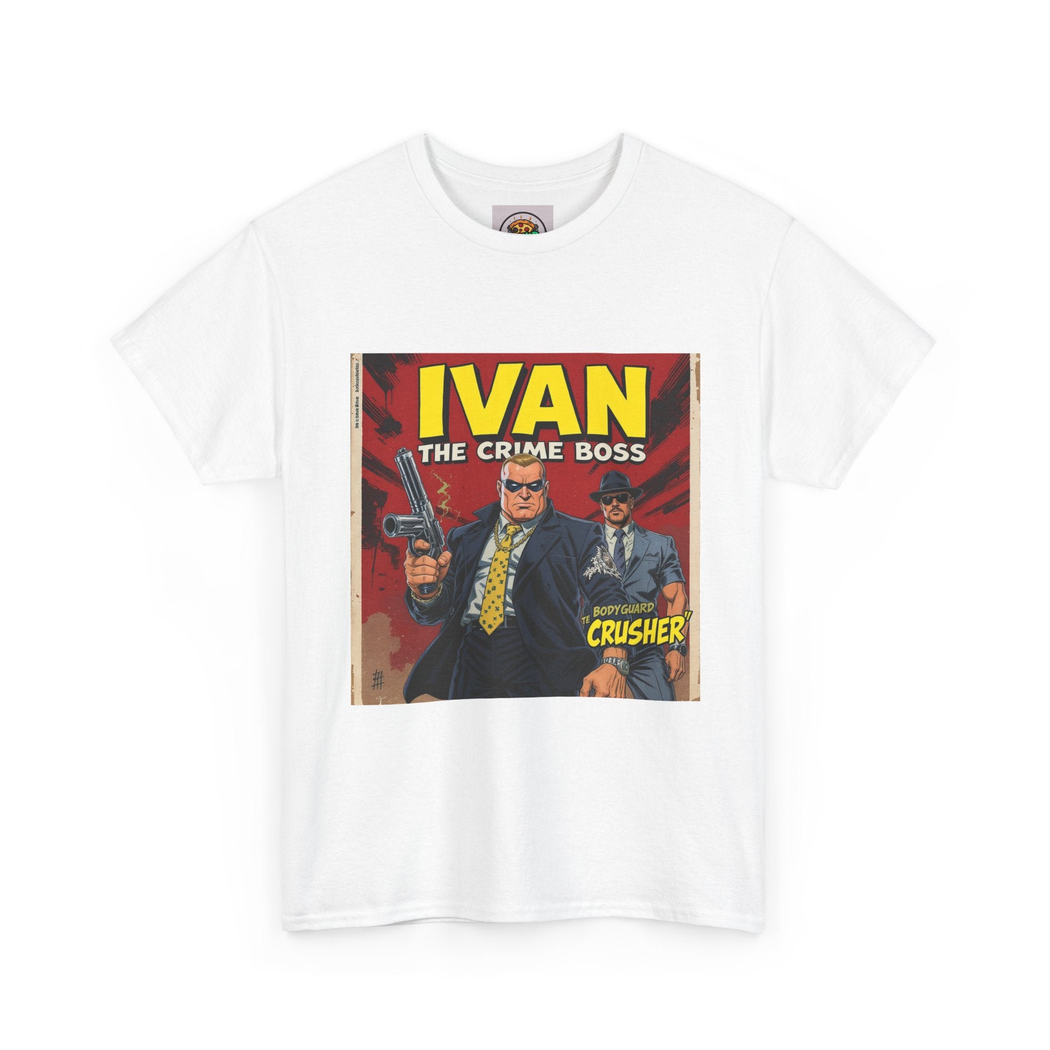 Vintage-Inspired Ivan The Crime Boss T-Shirt | Unisex Graphic Tee, Retro Wear, Streetwear, Gift for Him, Comic Art Apparel