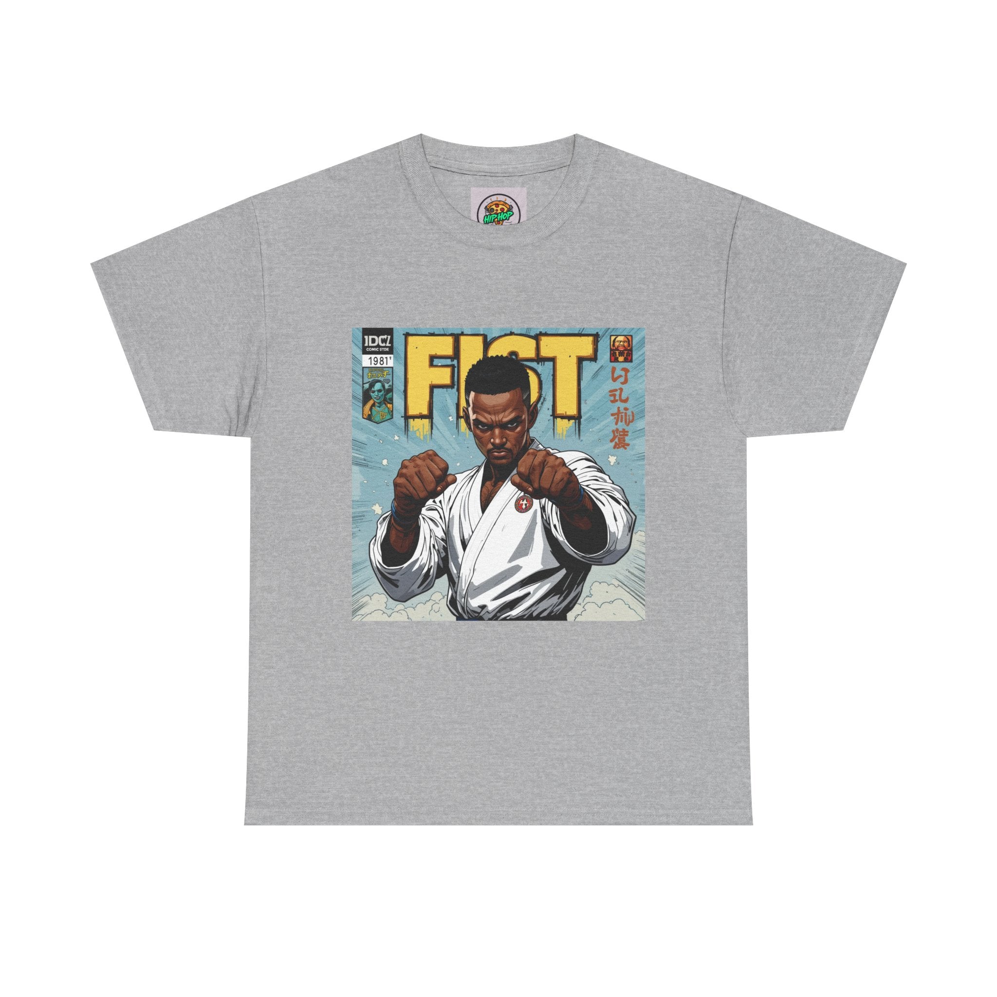 Martial Arts Graphic Tee, Unisex Heavy Cotton Tee, Fitness Apparel, Karate Shirt, Gift for Martial Arts Lovers
