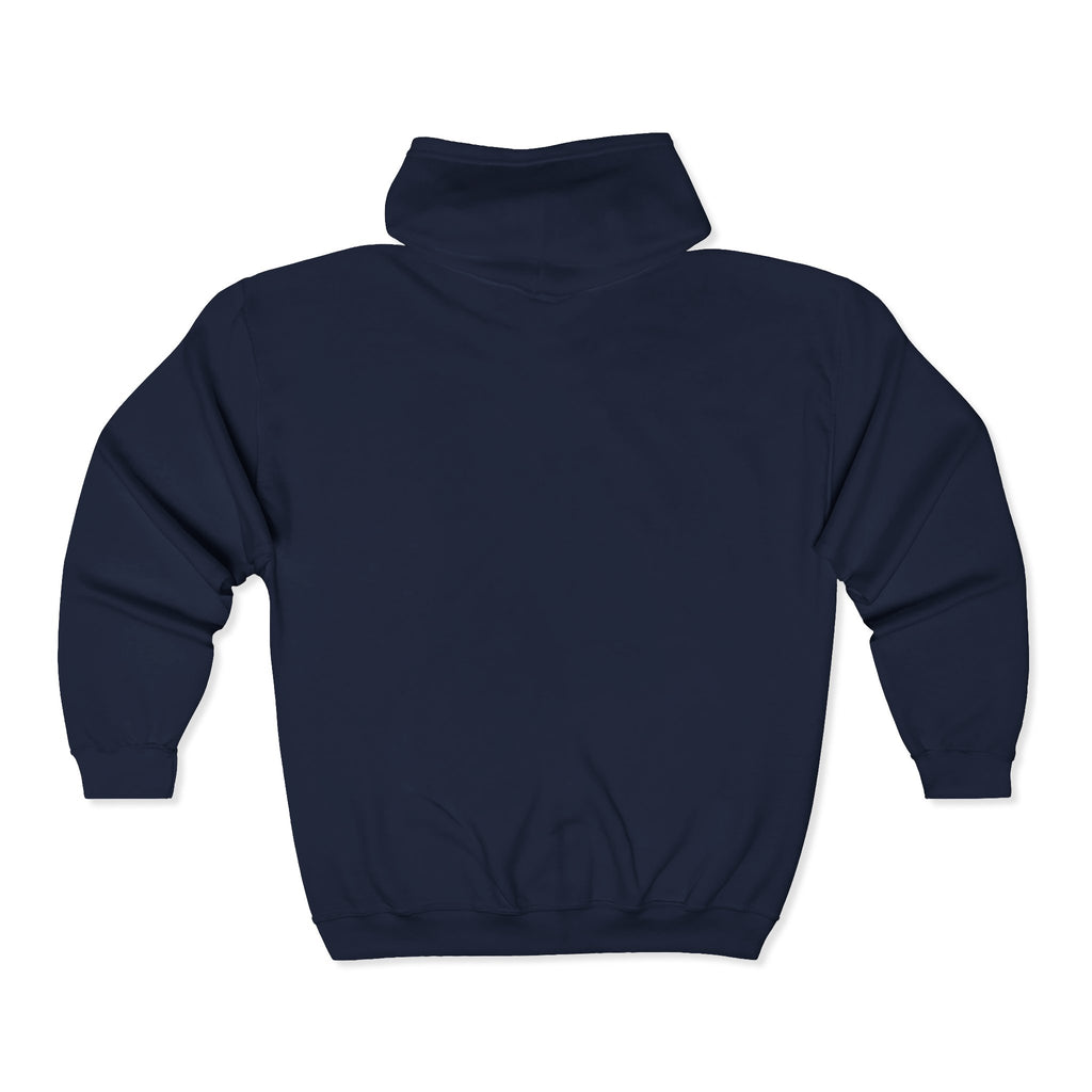 Cozy Zip-Up Hoodie - Unisex Heavy Blend Sweatshirt for Casual Relaxation, Gift for Friends, Fall Style, Outdoor Wear