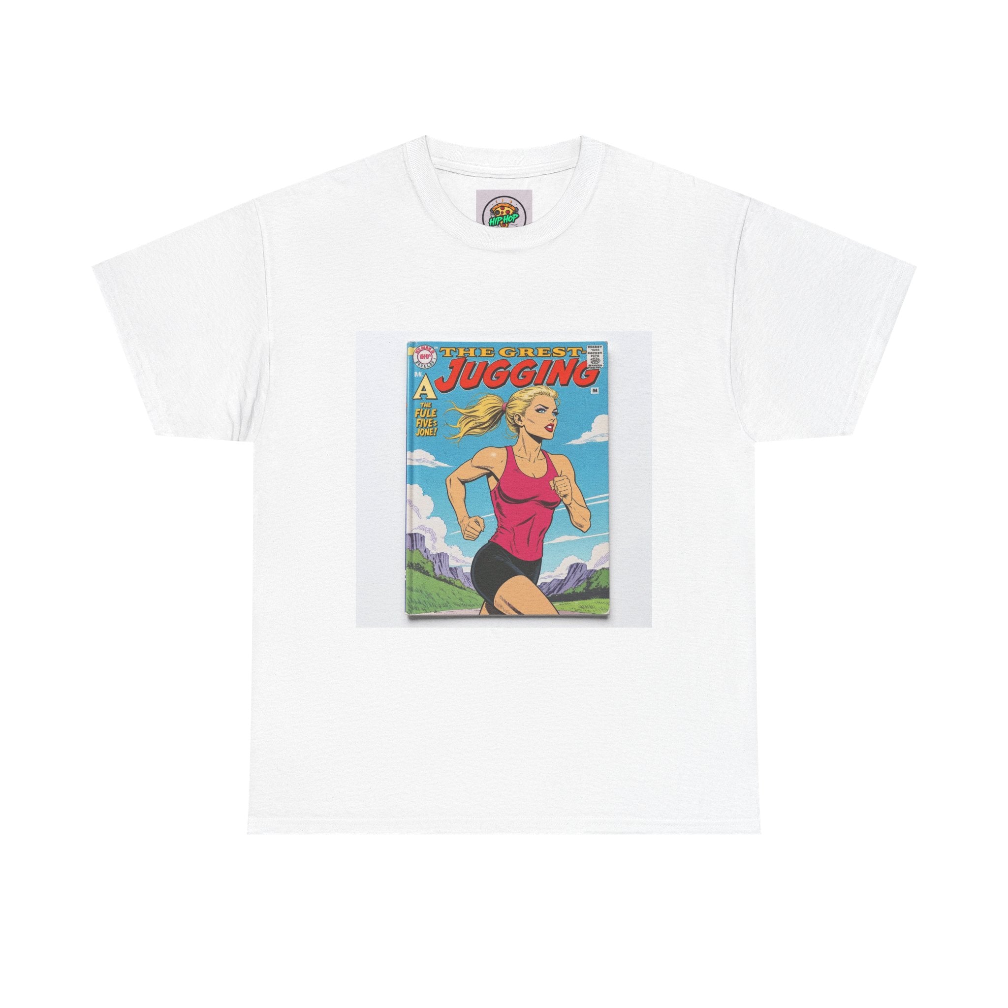 Vintage Jogging Graphic Tee, Unisex T-Shirt, Casual Wear, Gift for Athletes, Outdoor Activities, Fitness Apparel