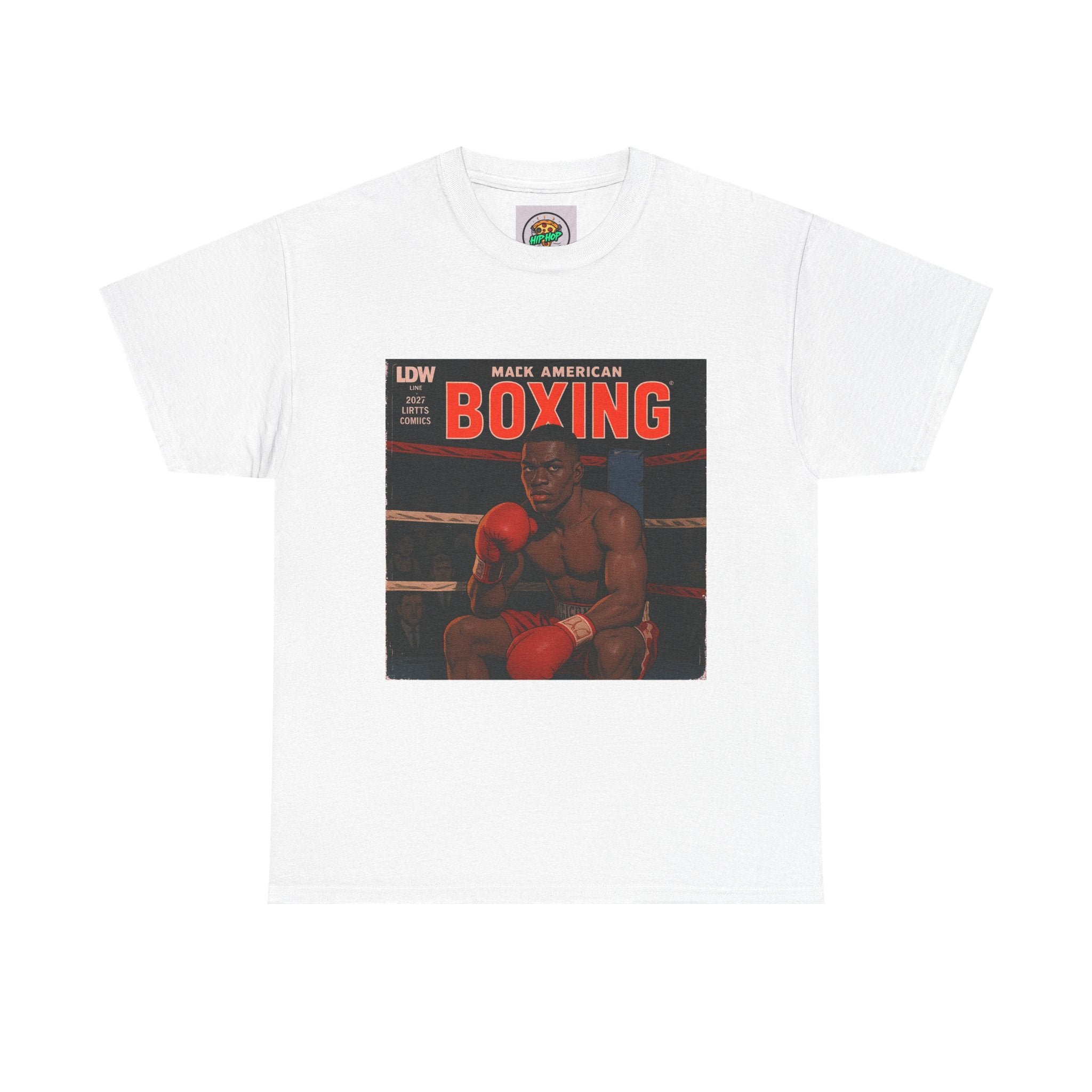 Vintage Boxing Tee, Retro Sports T-Shirt, Unisex Heavy Cotton Tee, Perfect Gift for Sports Lovers, Workout Apparel, Boxing Fan Shirt