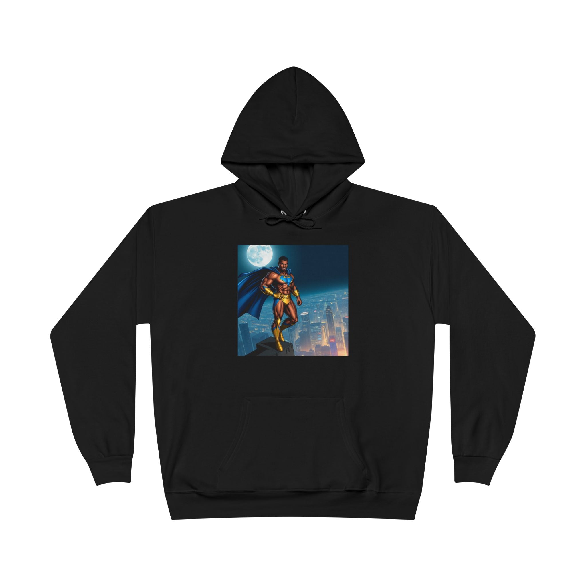 Heroic Eco-Friendly Hoodie, Unisex Pullover, Perfect for Comic Fans and Gift, Celebrate Creativity